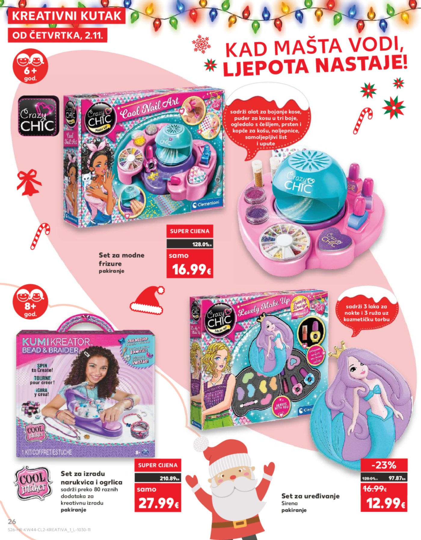 Kaufland katalog Najbolji izbor igračaka 02.11.-24.12.2023.