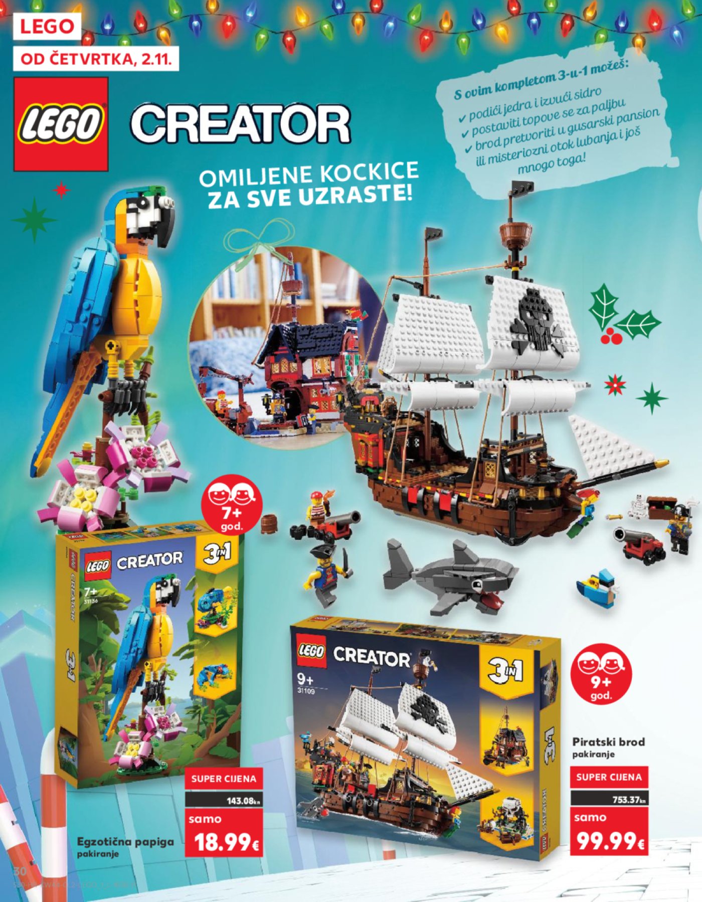 Kaufland katalog Najbolji izbor igračaka 02.11.-24.12.2023.