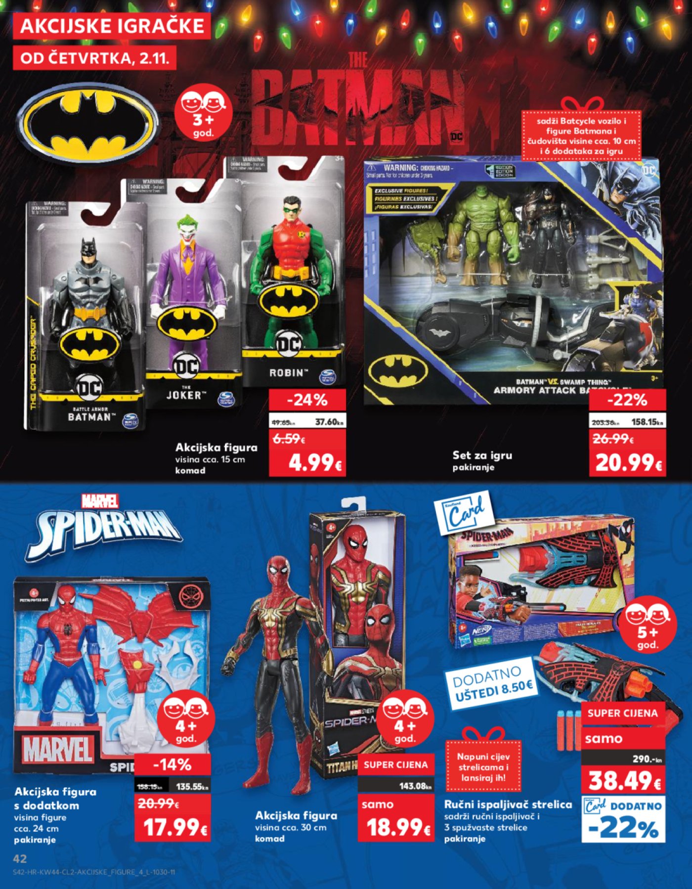 Kaufland katalog Najbolji izbor igračaka 02.11.-24.12.2023.