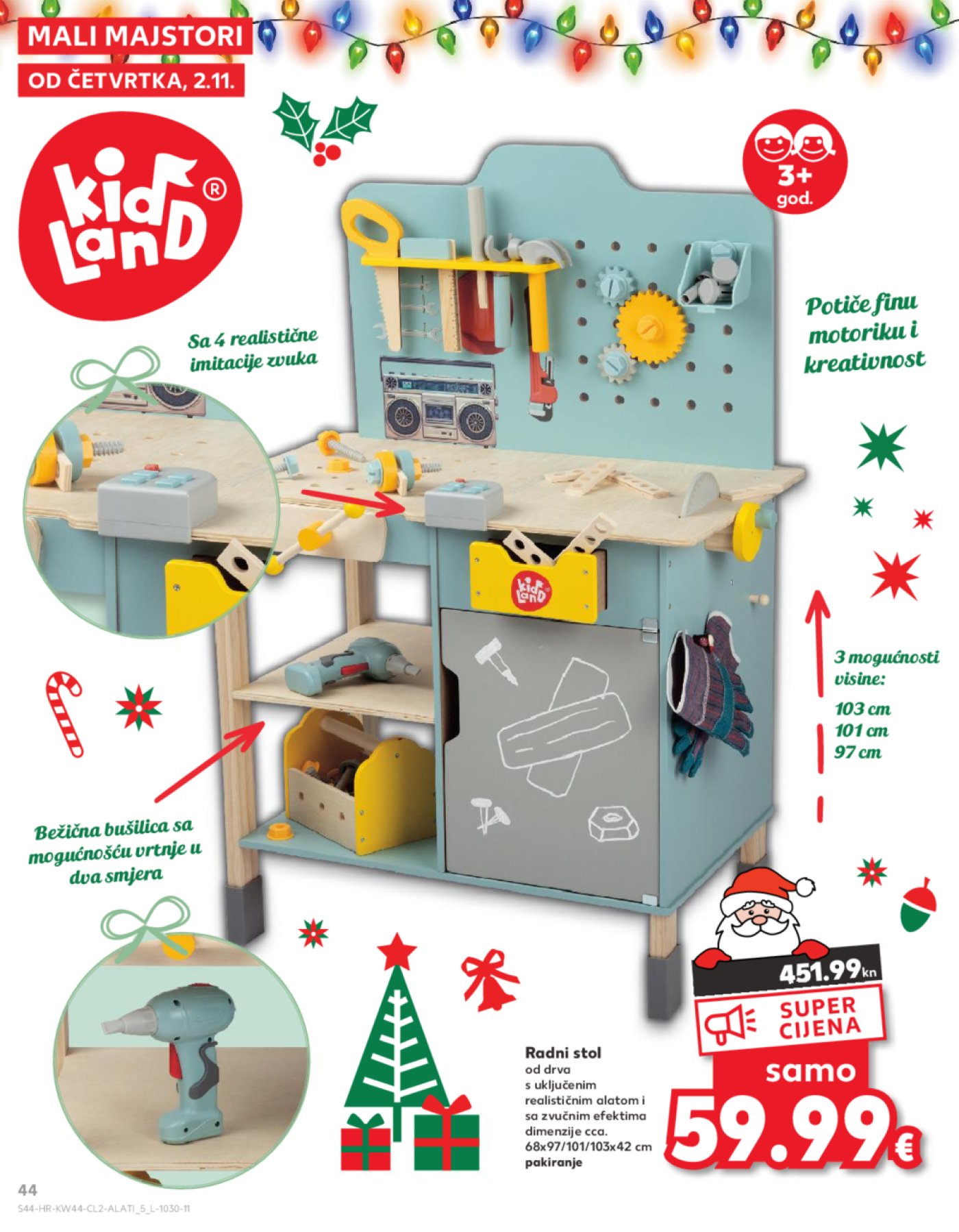 Kaufland katalog Najbolji izbor igračaka 02.11.-24.12.2023.