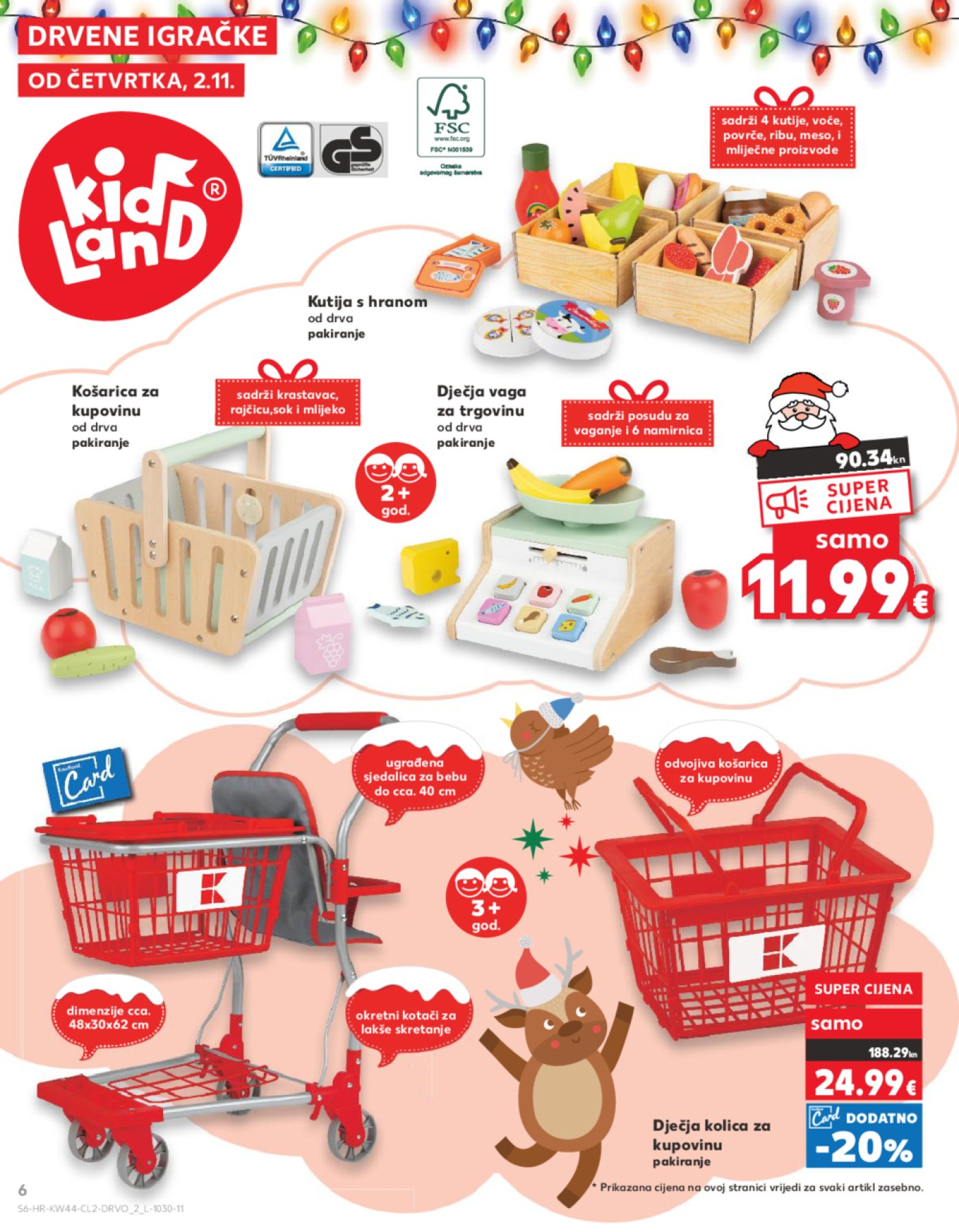 Kaufland katalog Najbolji izbor igračaka 02.11.-24.12.2023.