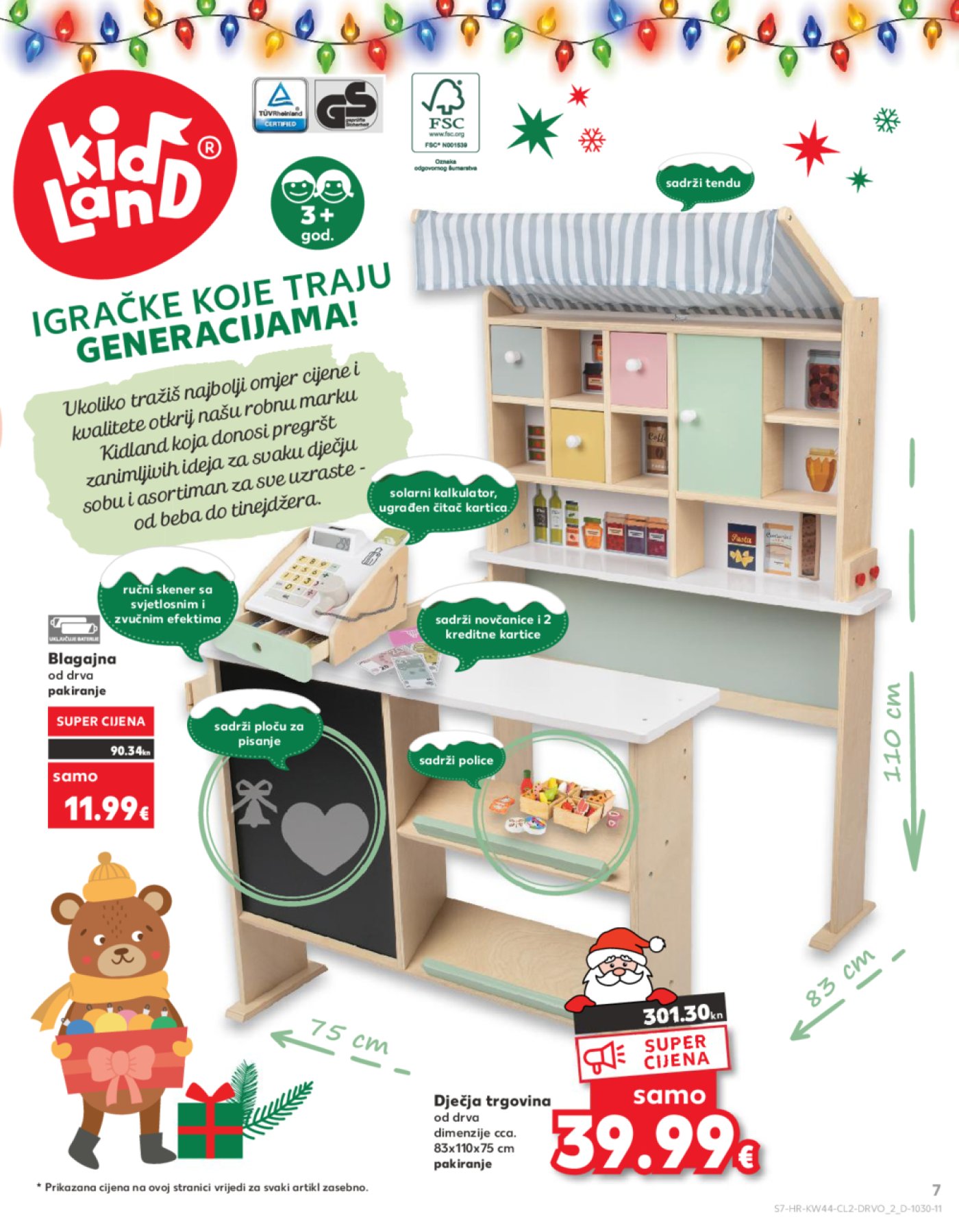 Kaufland katalog Najbolji izbor igračaka 02.11.-24.12.2023.