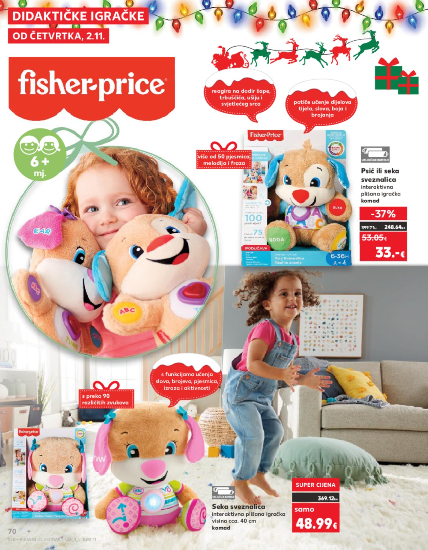 Kaufland katalog Najbolji izbor igračaka 02.11.-24.12.2023.
