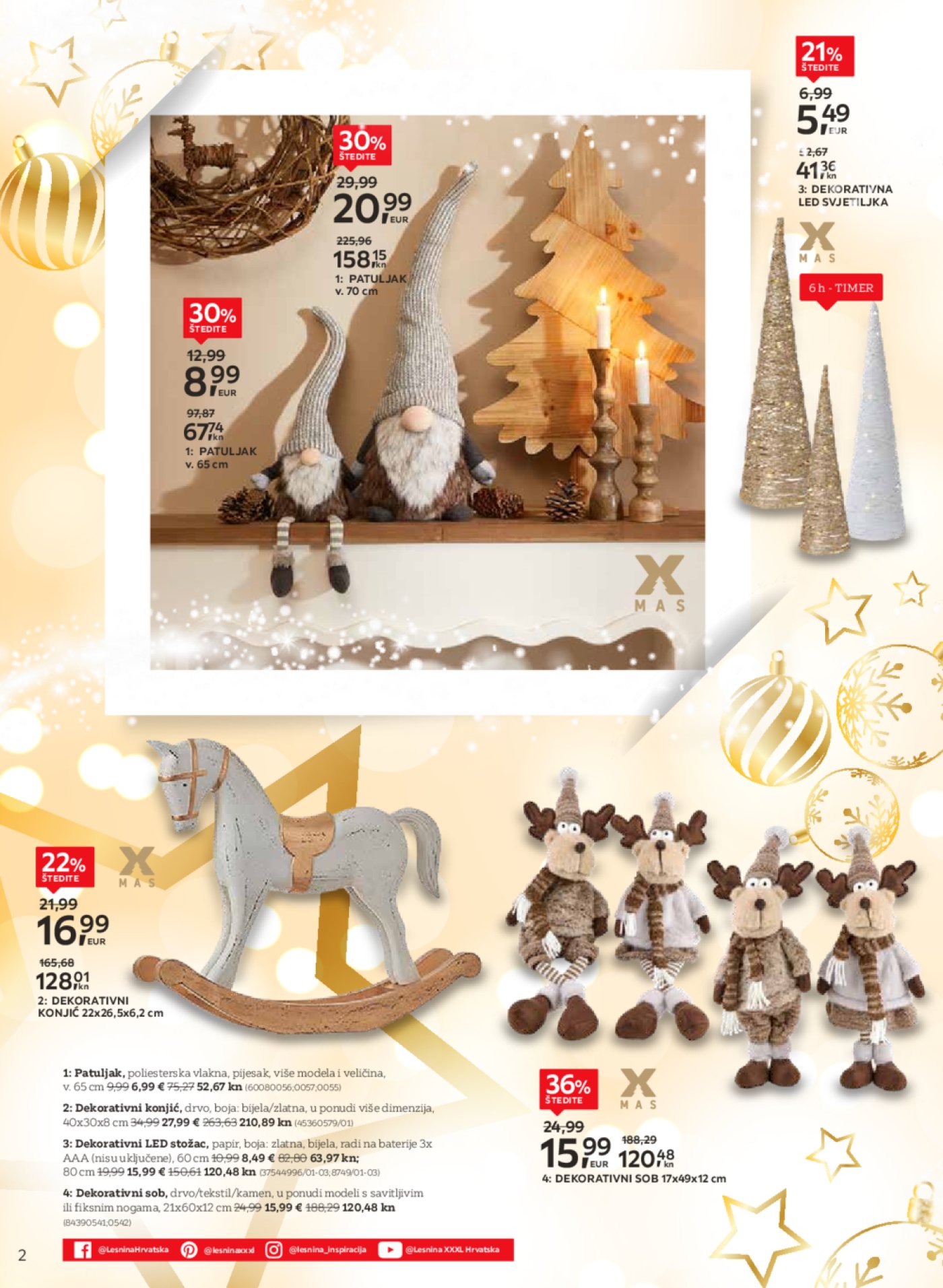 Lesnina Božićne radosti 02.11.-30.11.2023.