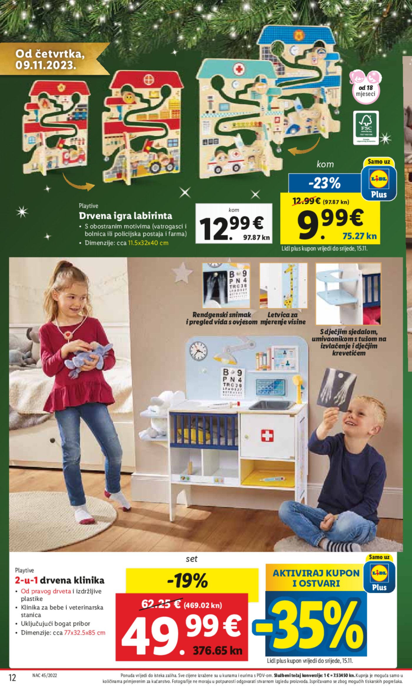 Lidl Božićni katalog igračaka od 09.11.2023.