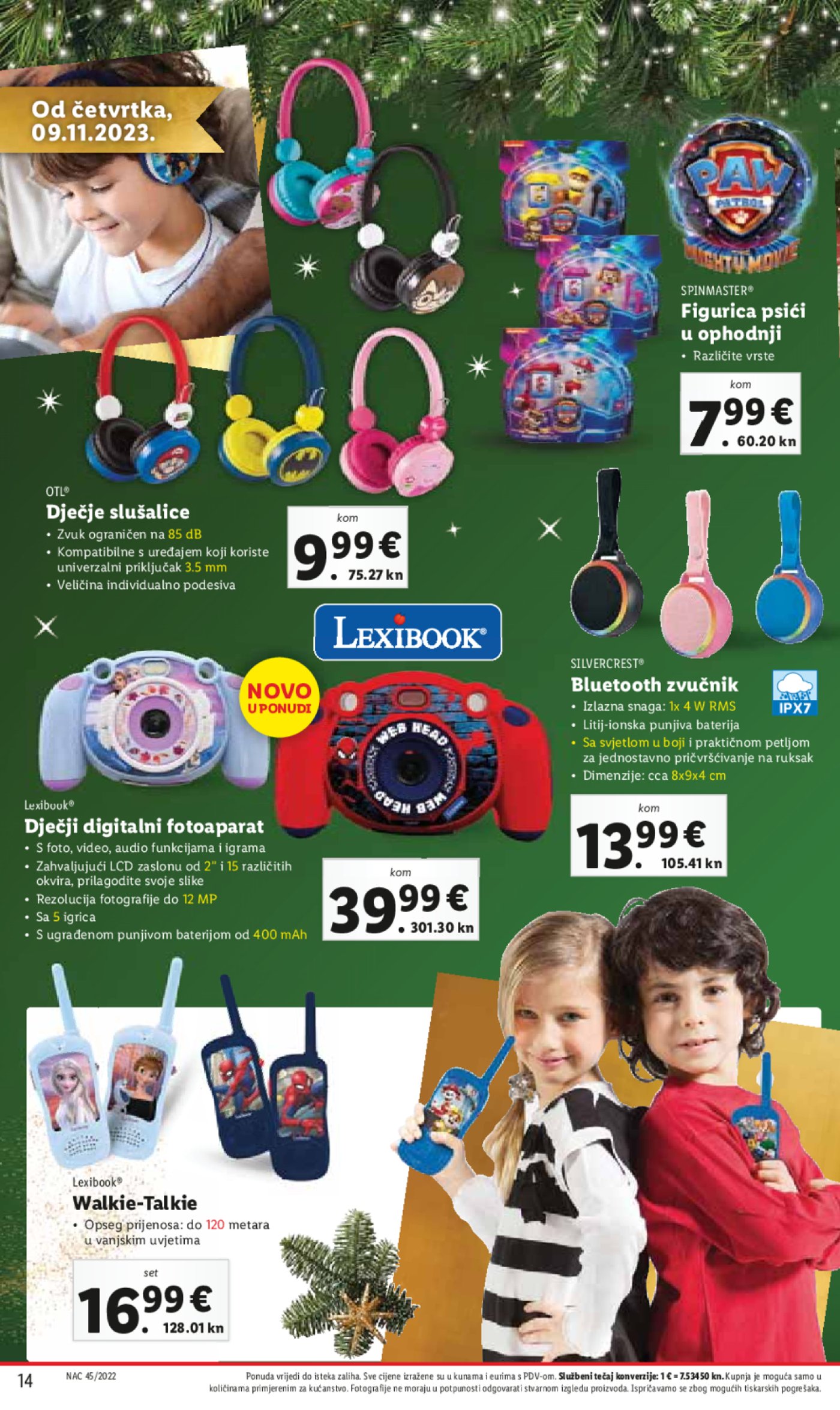 Lidl Božićni katalog igračaka od 09.11.2023.
