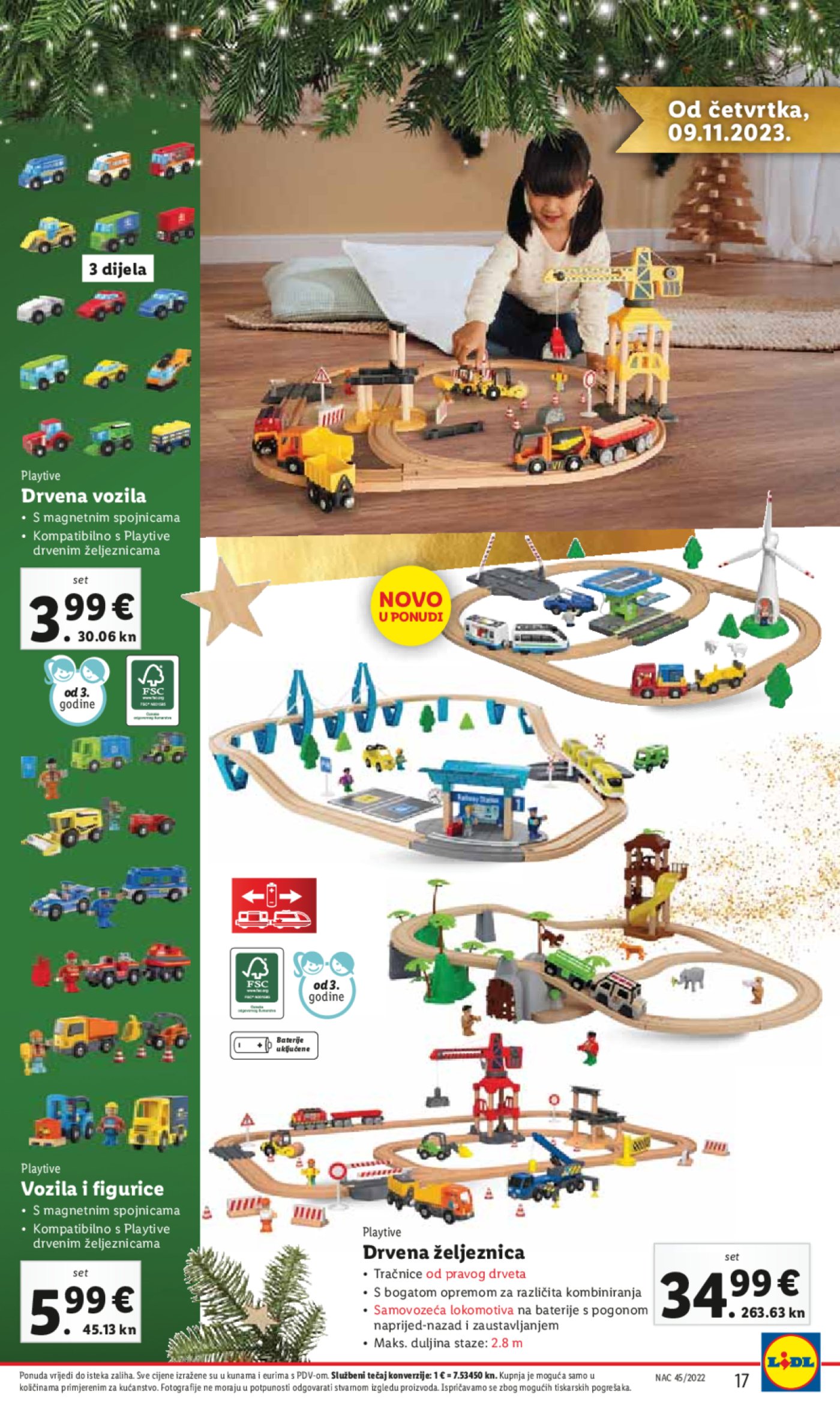 Lidl Božićni katalog igračaka od 09.11.2023.