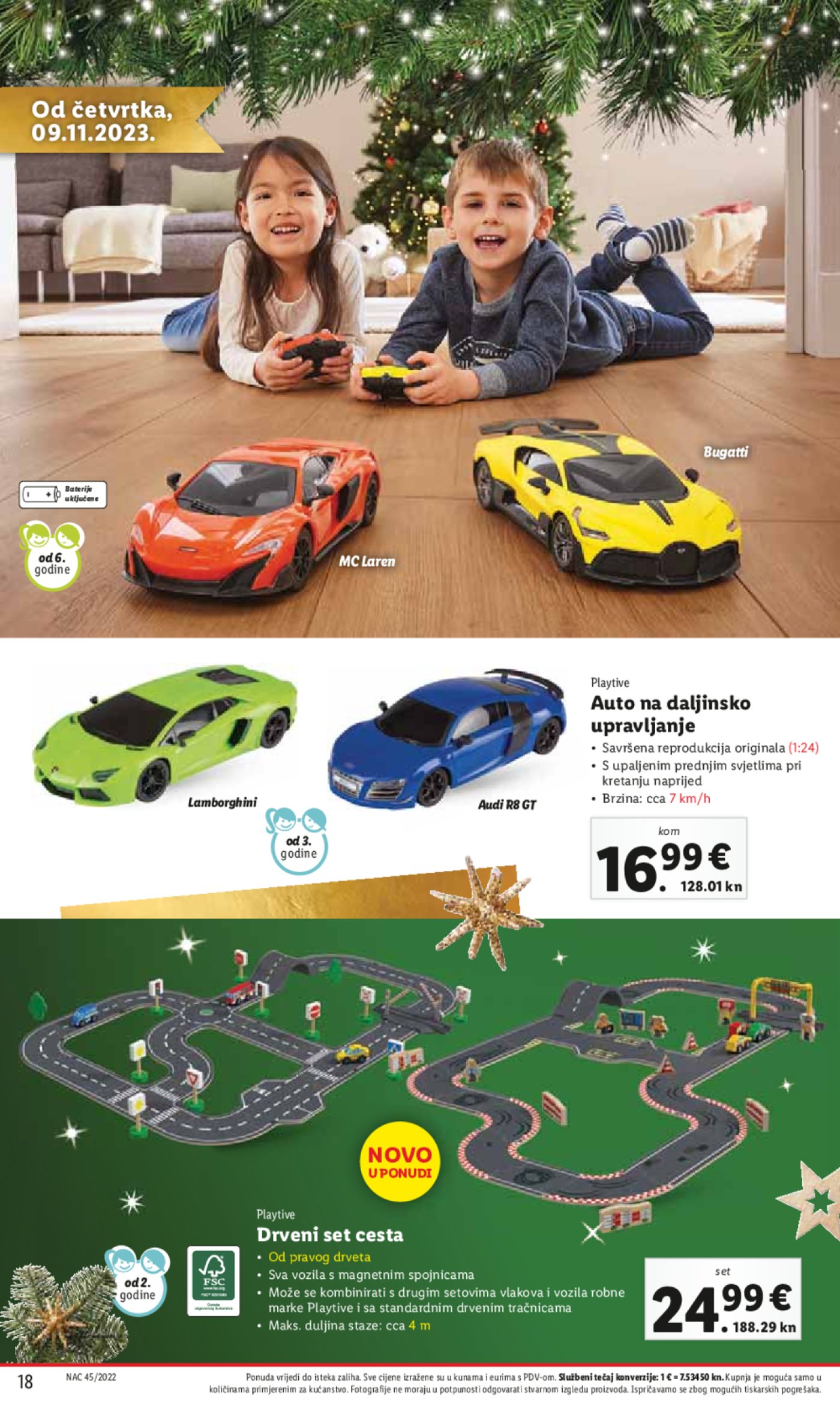 Lidl Božićni katalog igračaka od 09.11.2023.