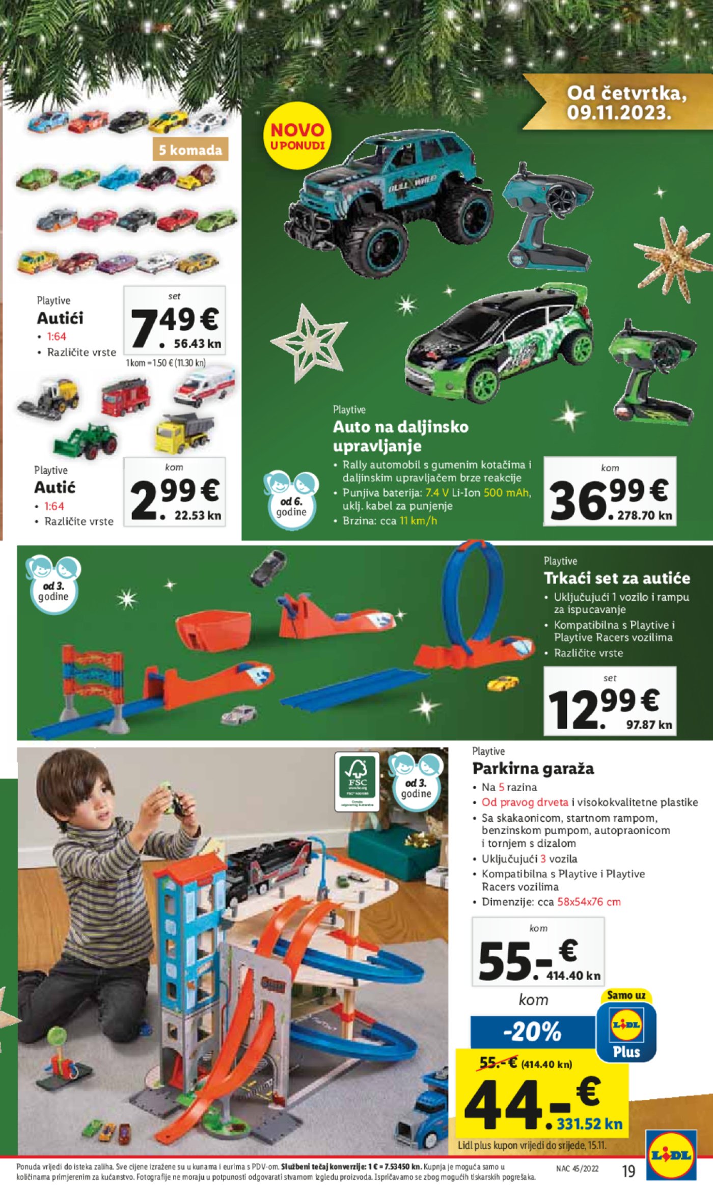 Lidl Božićni katalog igračaka od 09.11.2023.