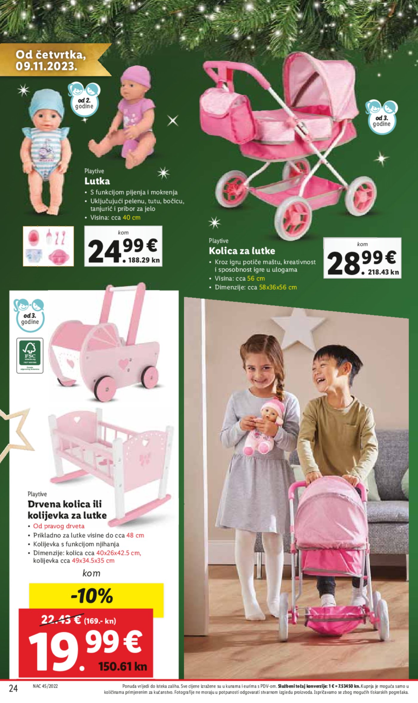 Lidl Božićni katalog igračaka od 09.11.2023.