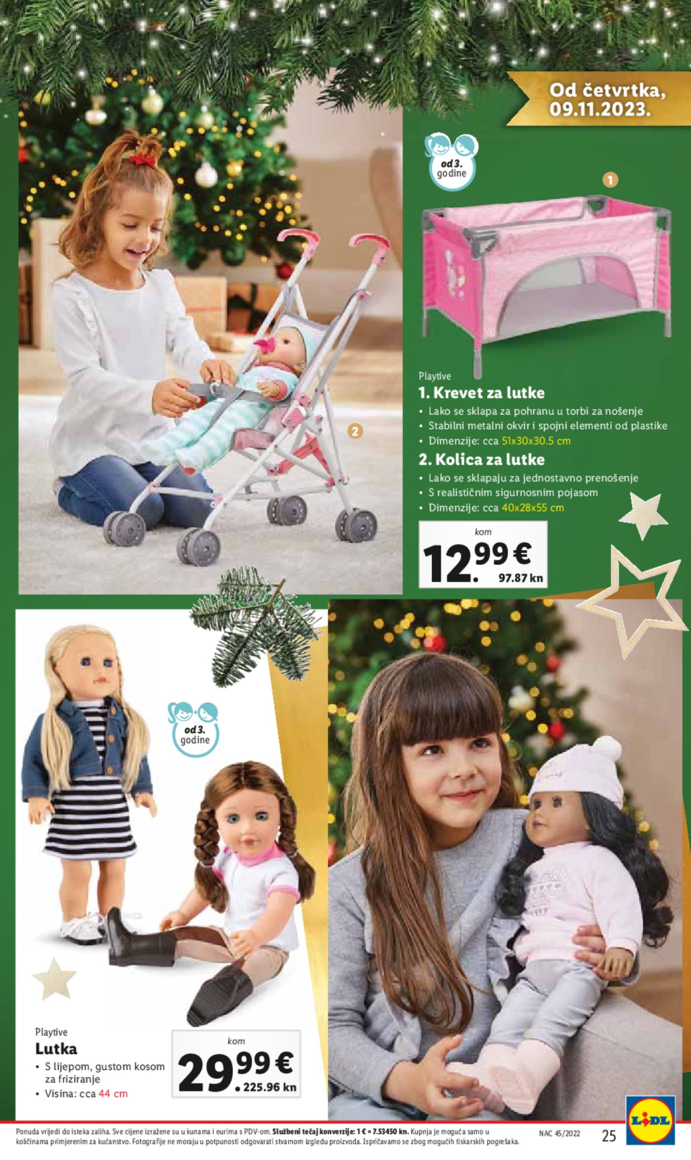 Lidl Božićni katalog igračaka od 09.11.2023.
