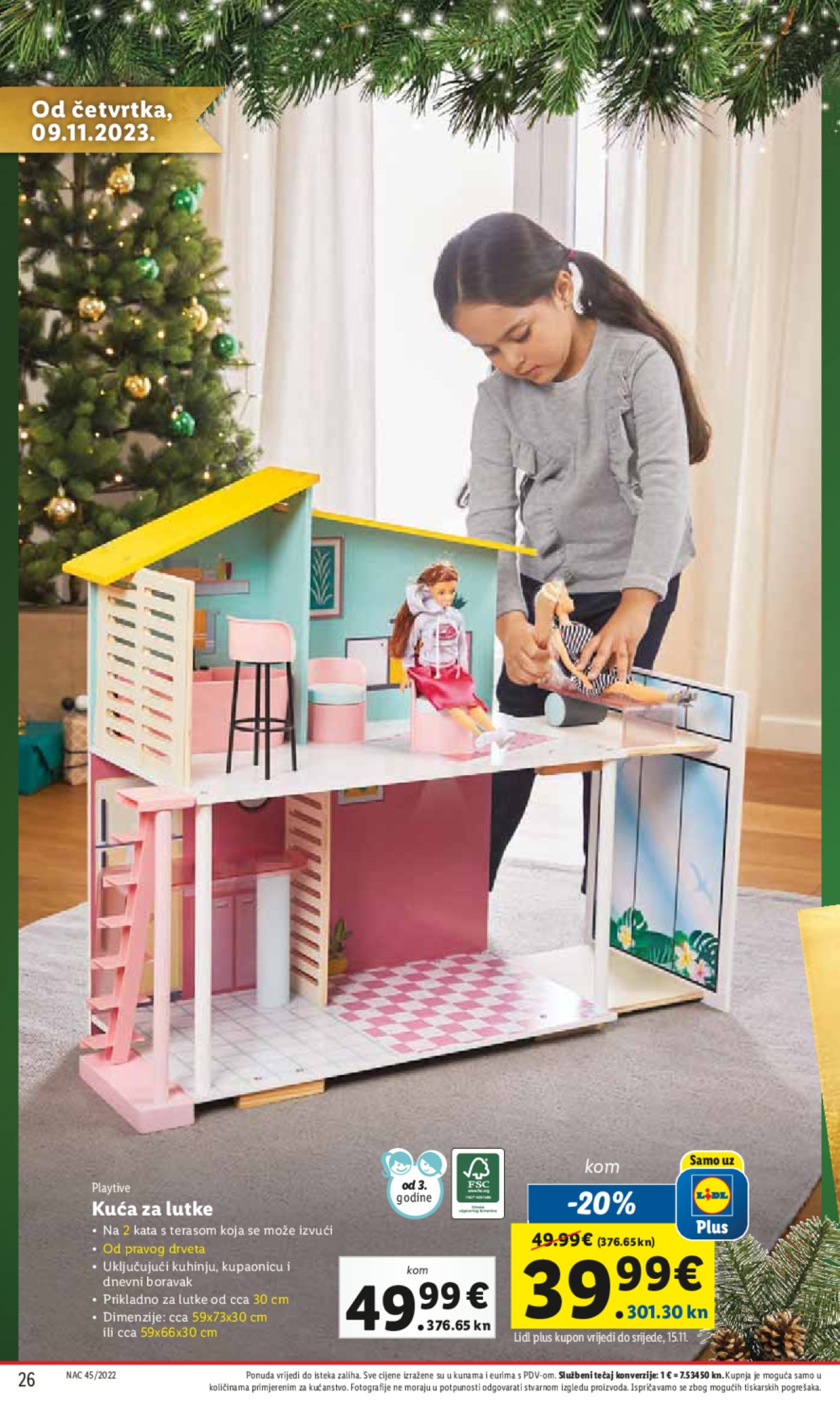 Lidl Božićni katalog igračaka od 09.11.2023.