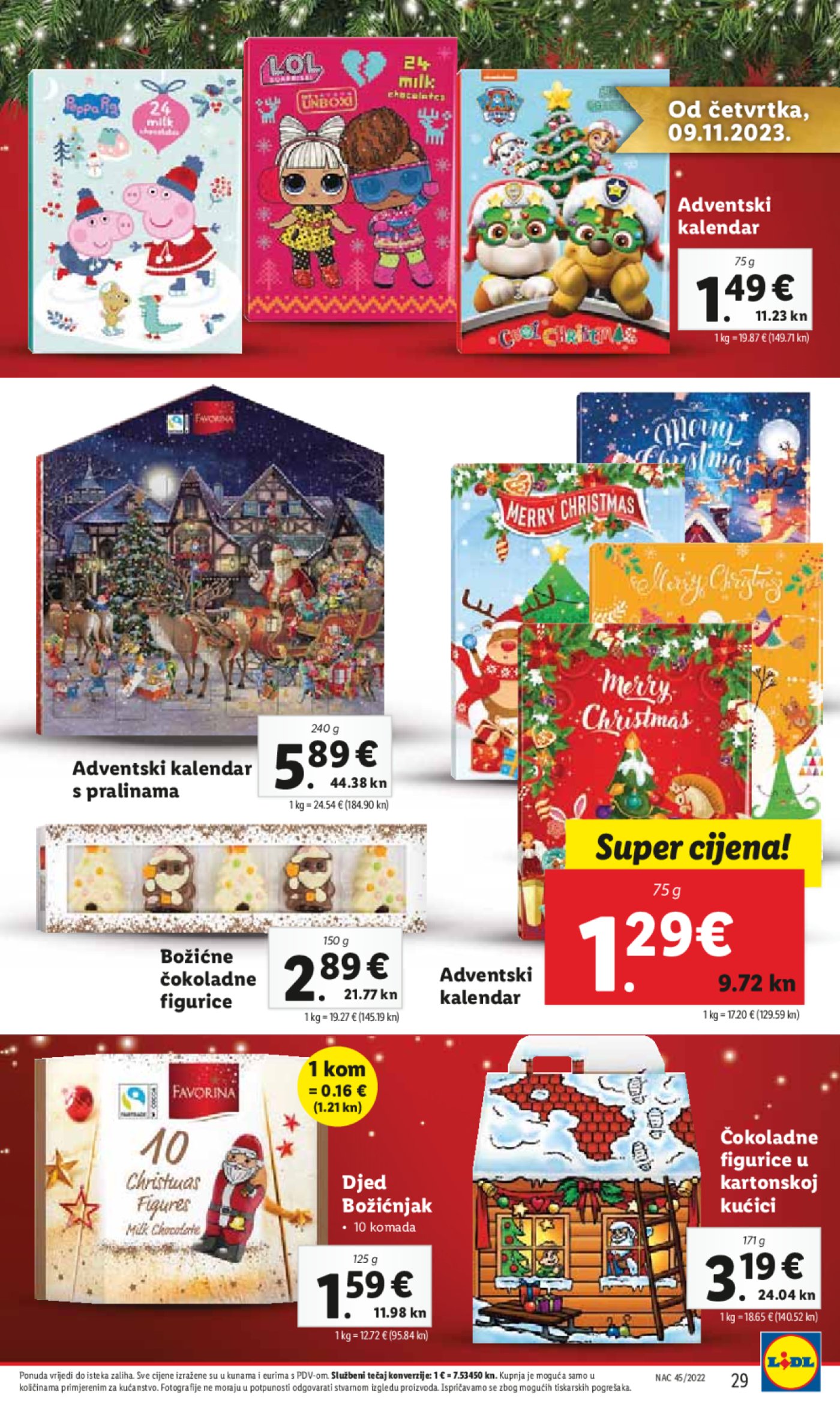 Lidl Božićni katalog igračaka od 09.11.2023.