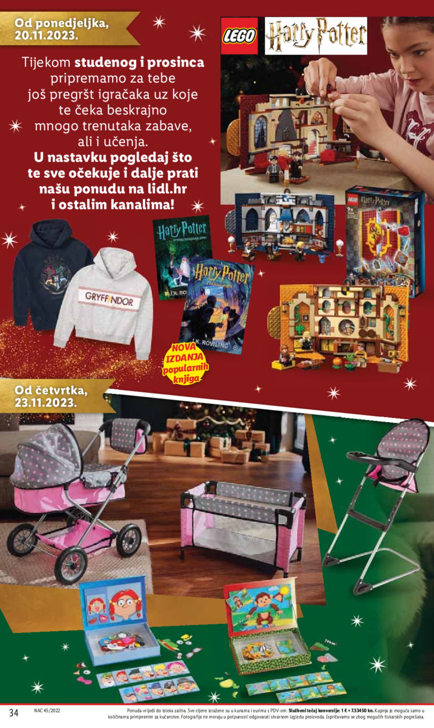 Lidl Božićni katalog igračaka od 09.11.2023.