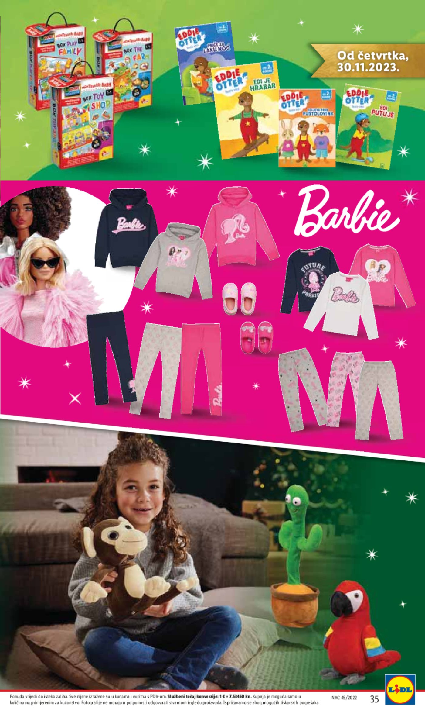 Lidl Božićni katalog igračaka od 09.11.2023.