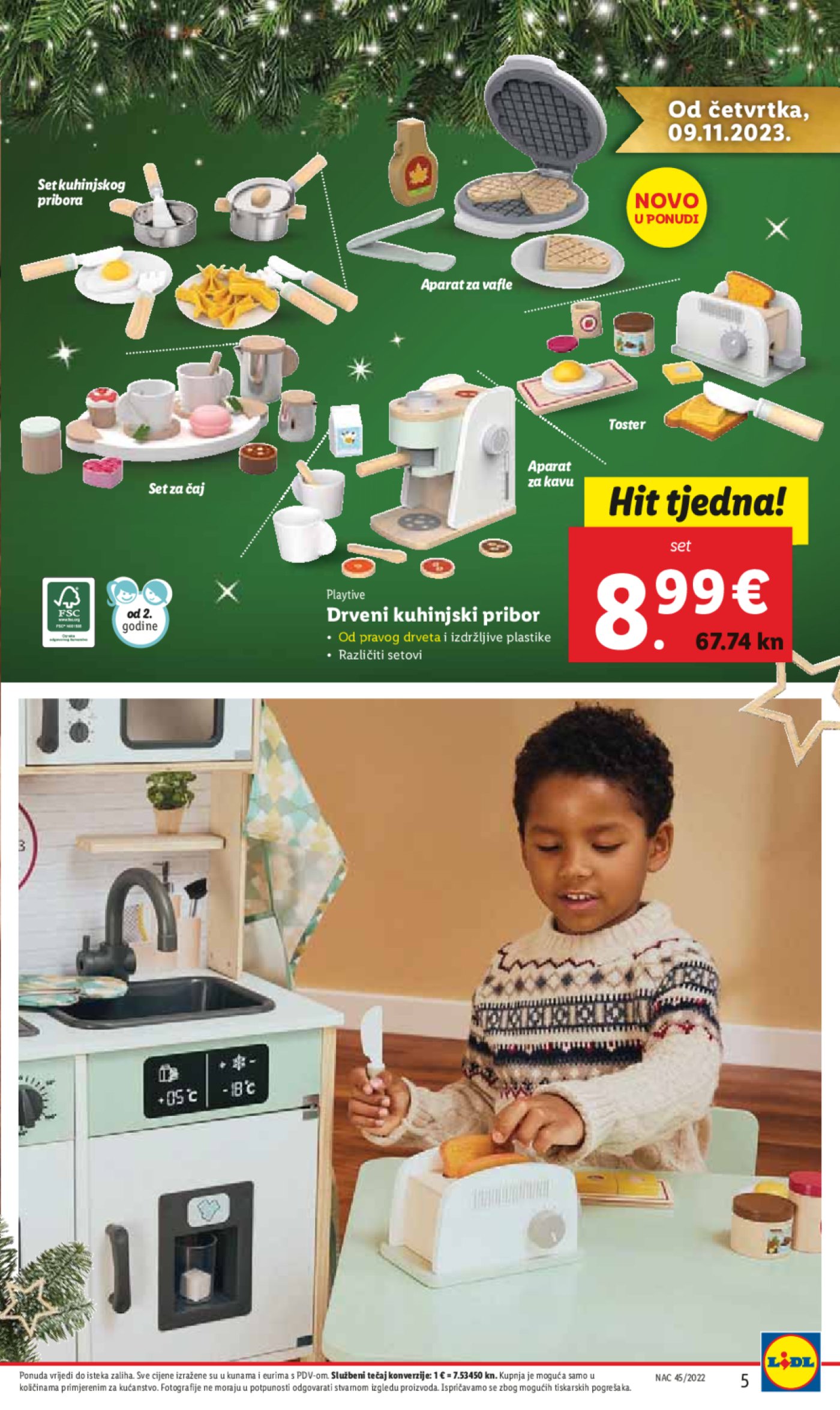 Lidl Božićni katalog igračaka od 09.11.2023.