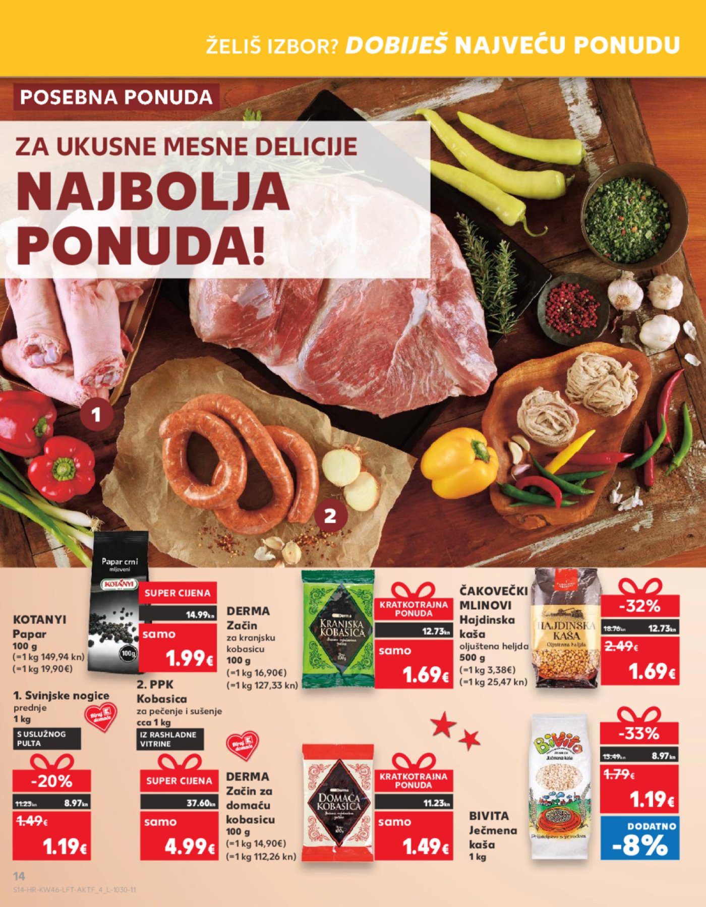Kaufland katalog Akcija 15.11.-21.11.2023. Odabrane poslovnice