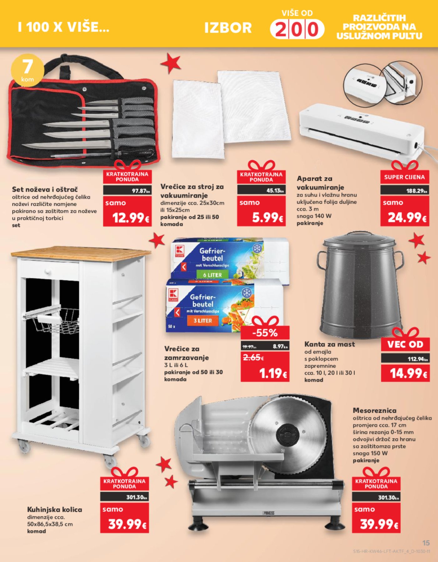 Kaufland katalog Akcija 15.11.-21.11.2023. Odabrane poslovnice