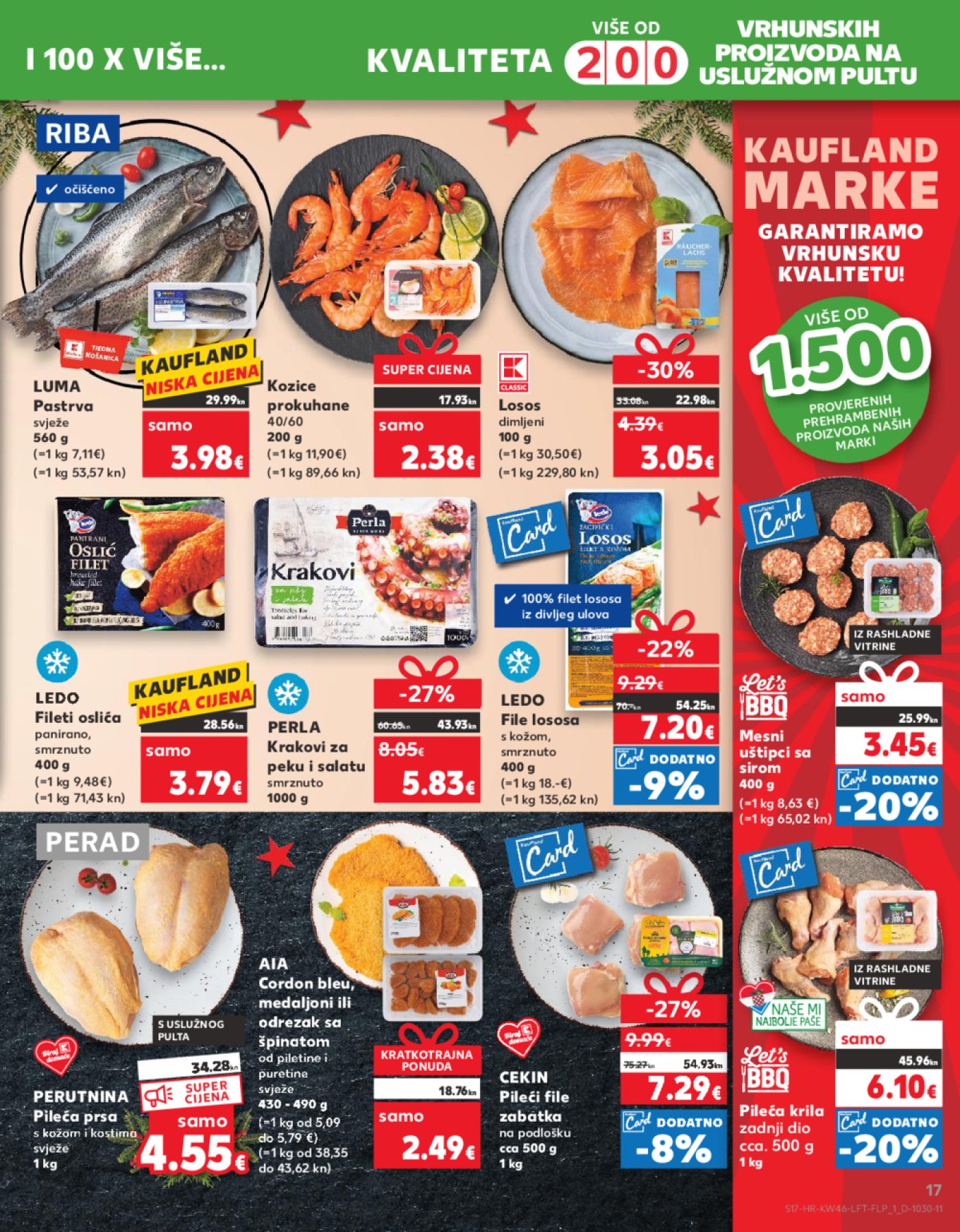 Kaufland katalog Akcija 15.11.-21.11.2023. Odabrane poslovnice