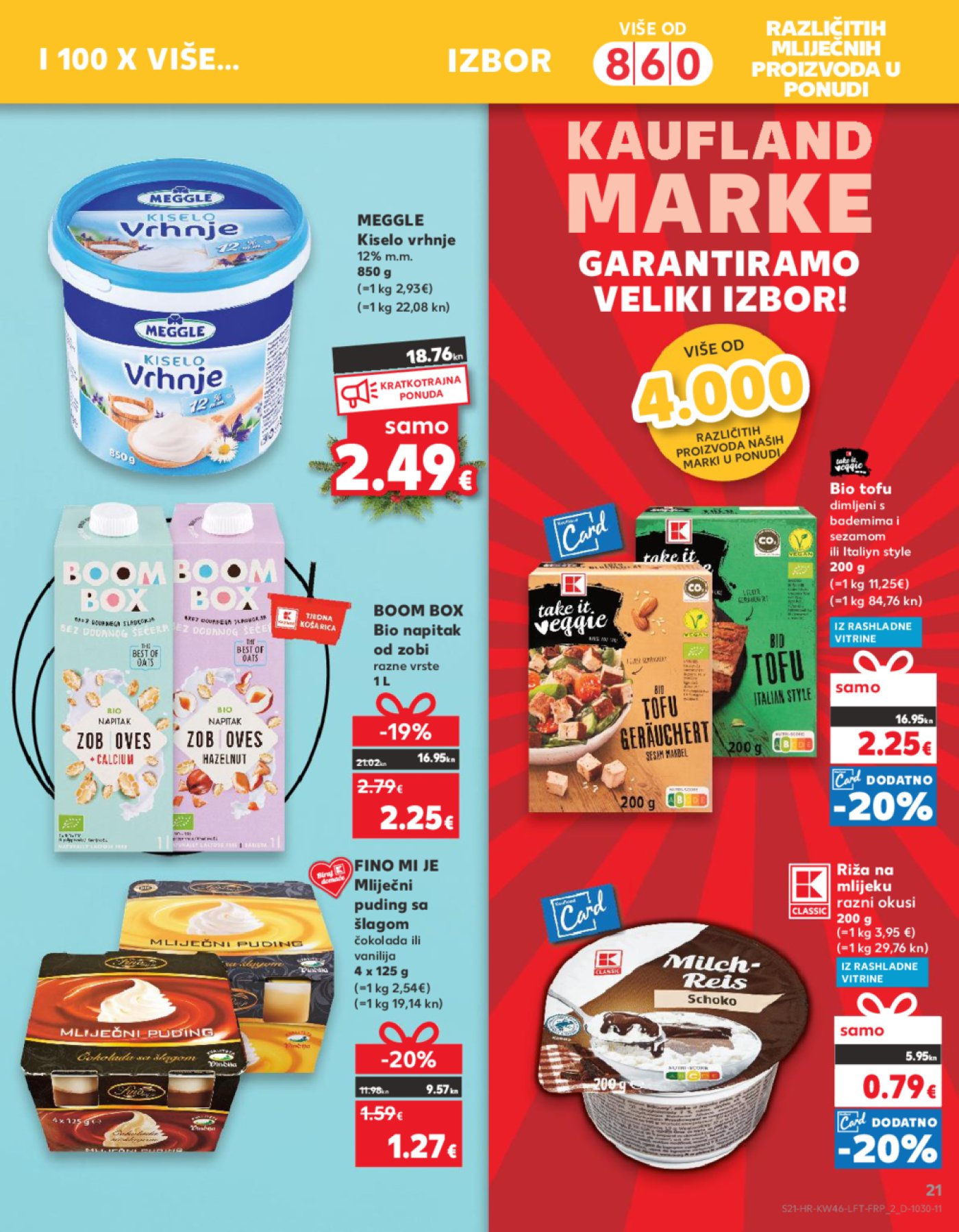 Kaufland katalog Akcija 15.11.-21.11.2023. Odabrane poslovnice