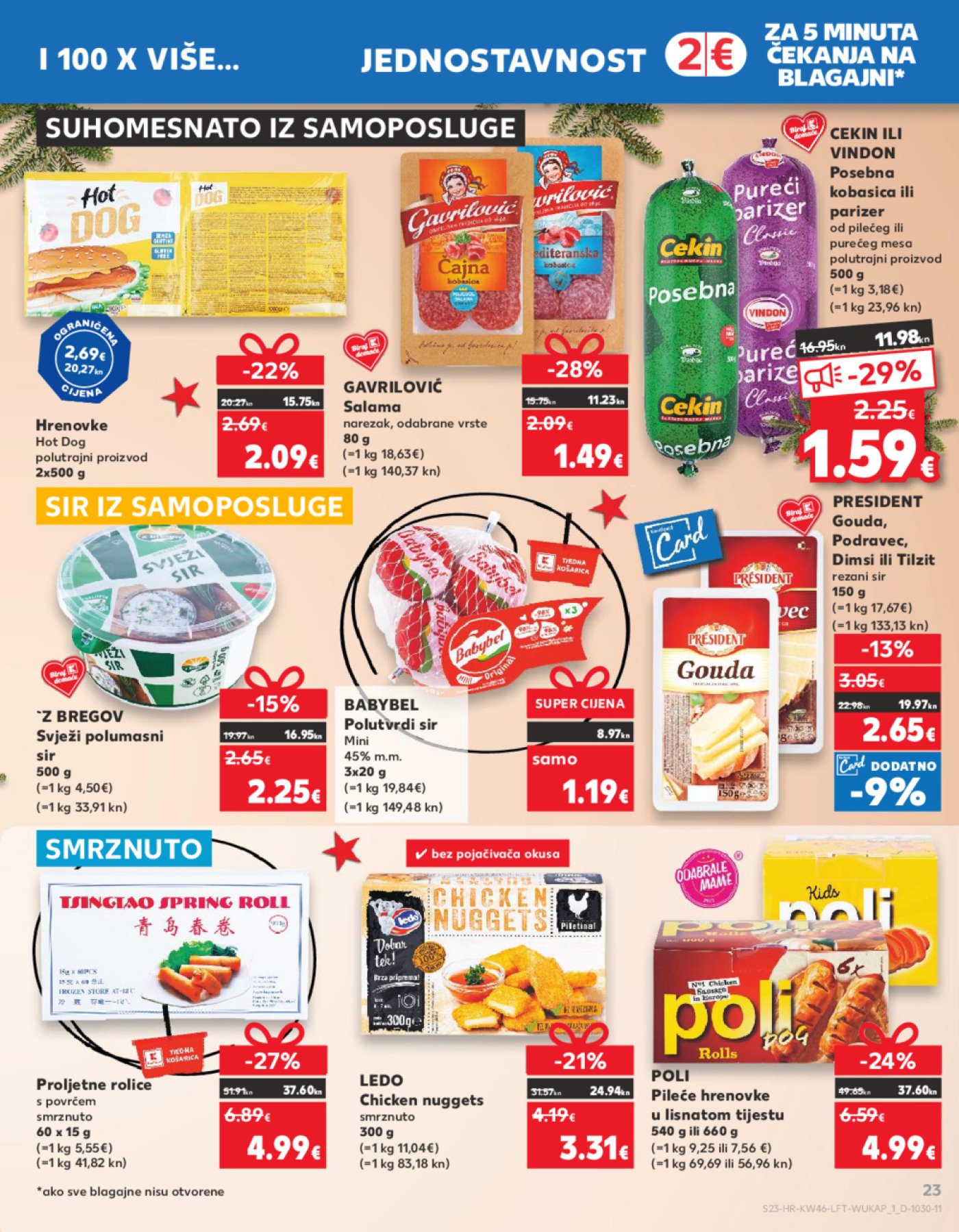 Kaufland katalog Akcija 15.11.-21.11.2023. Odabrane poslovnice