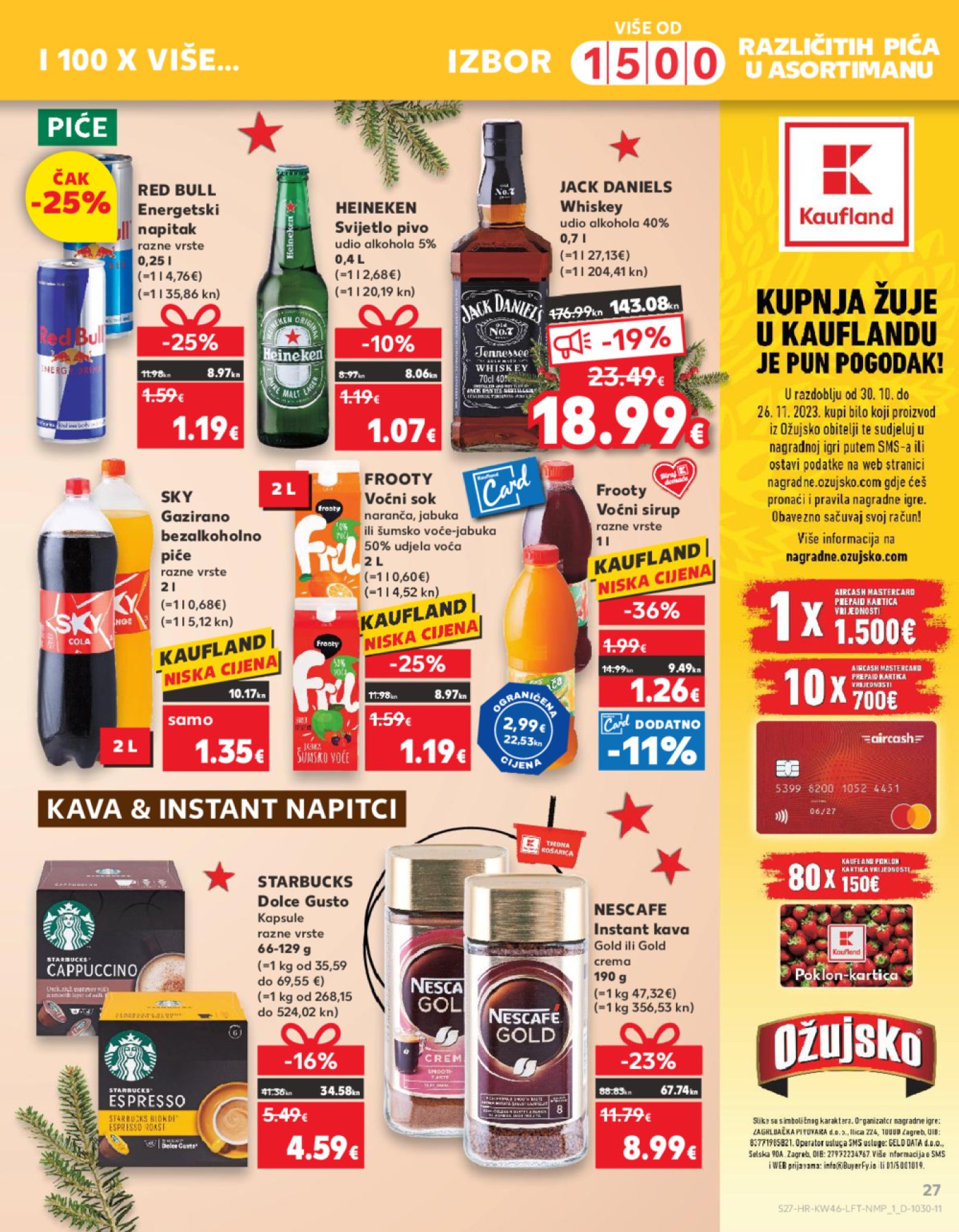 Kaufland katalog Akcija 15.11.-21.11.2023. Odabrane poslovnice