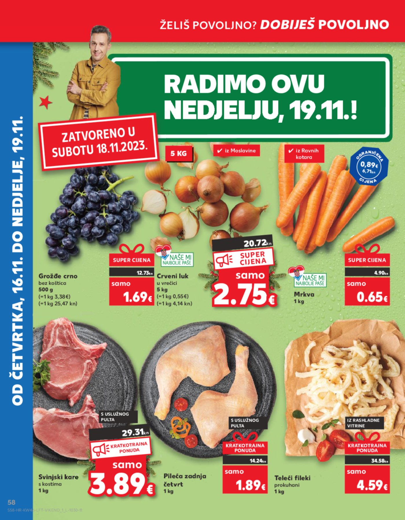 Kaufland katalog Akcija 15.11.-21.11.2023. Odabrane poslovnice