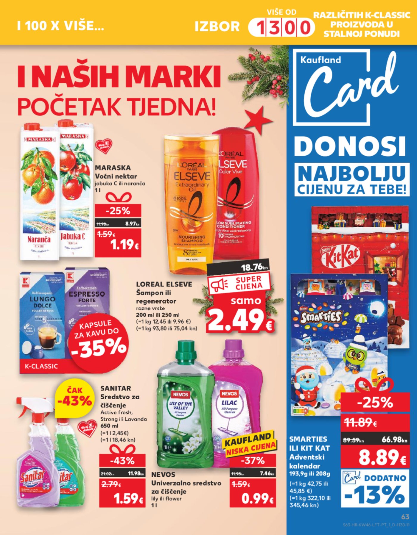 Kaufland katalog Akcija 15.11.-21.11.2023. Odabrane poslovnice