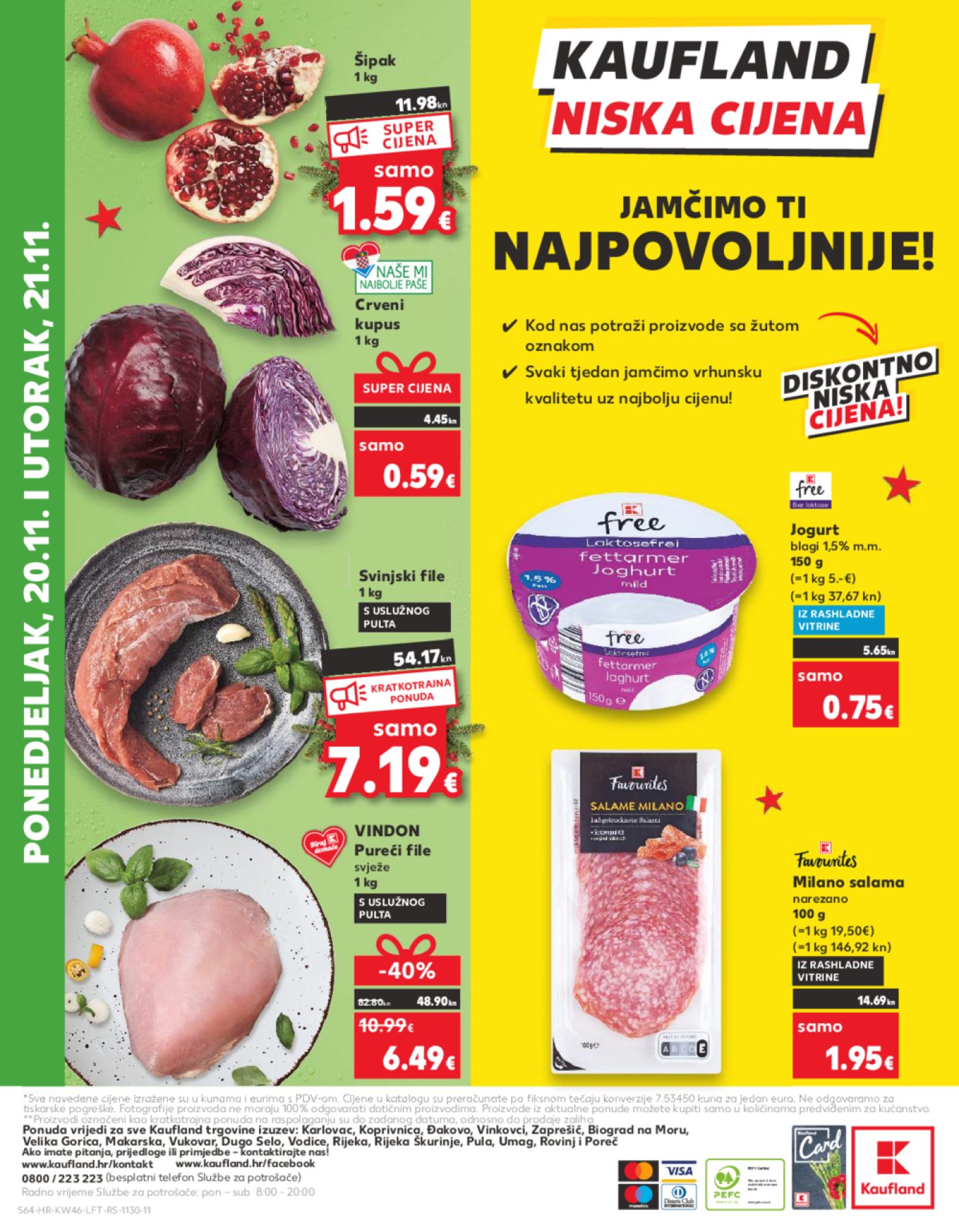Kaufland katalog Akcija 15.11.-21.11.2023. Odabrane poslovnice