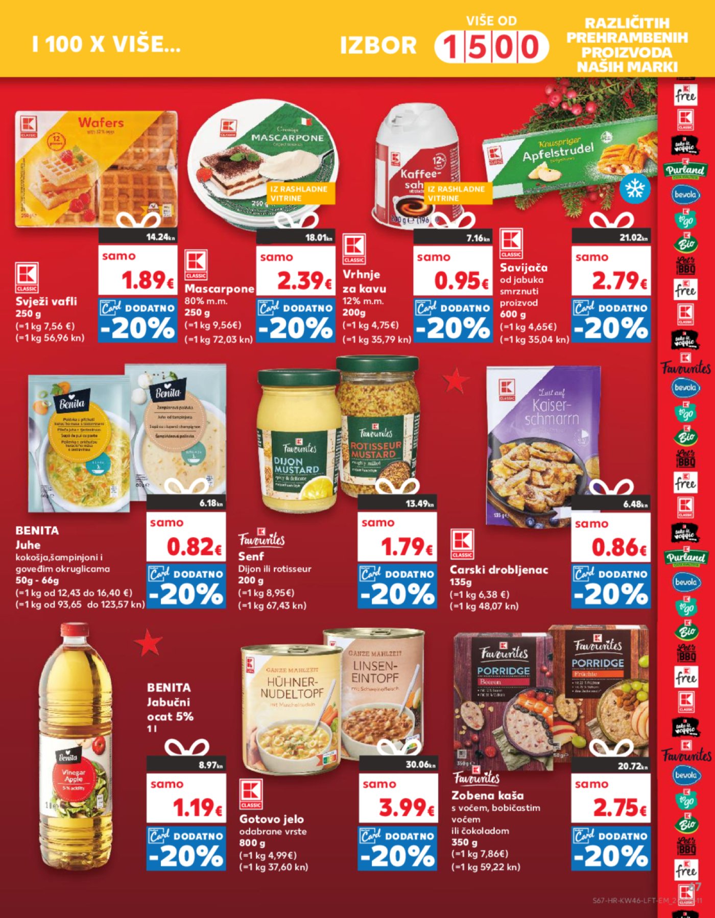 Kaufland katalog Akcija 15.11.-21.11.2023. Odabrane poslovnice