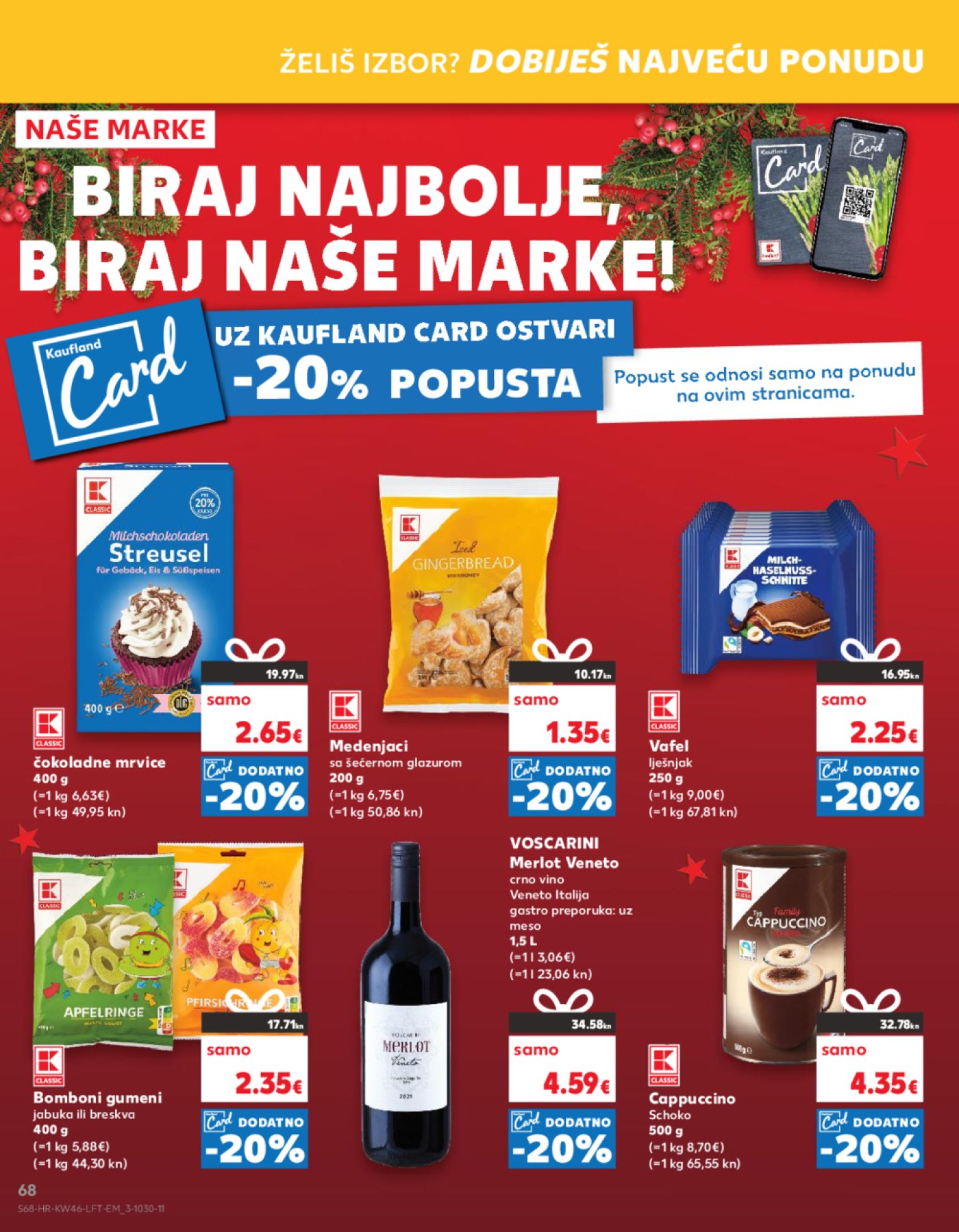 Kaufland katalog Akcija 15.11.-21.11.2023. Odabrane poslovnice