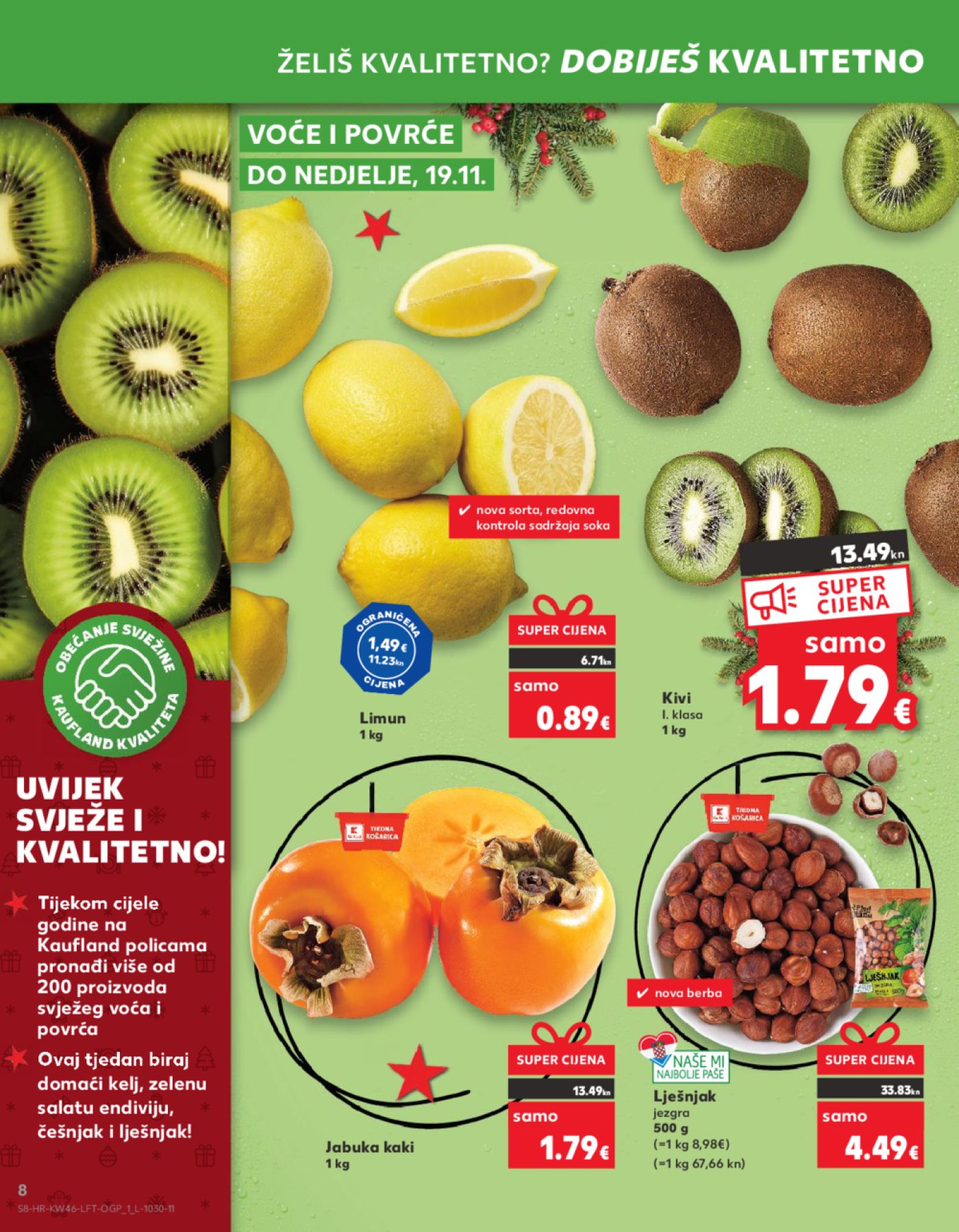 Kaufland katalog Akcija 15.11.-21.11.2023. Odabrane poslovnice