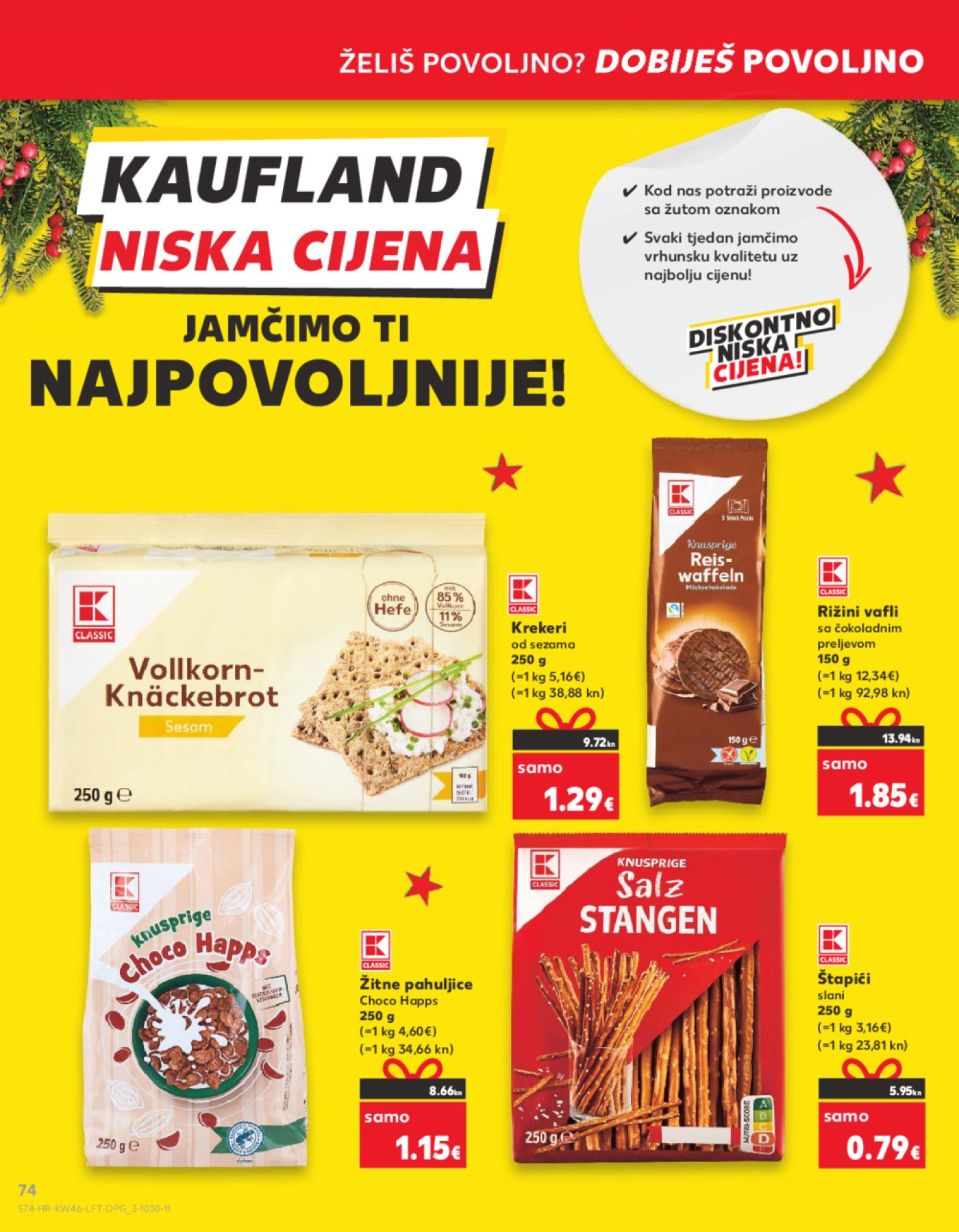 Kaufland katalog Akcija 15.11.-21.11.2023. Odabrane poslovnice