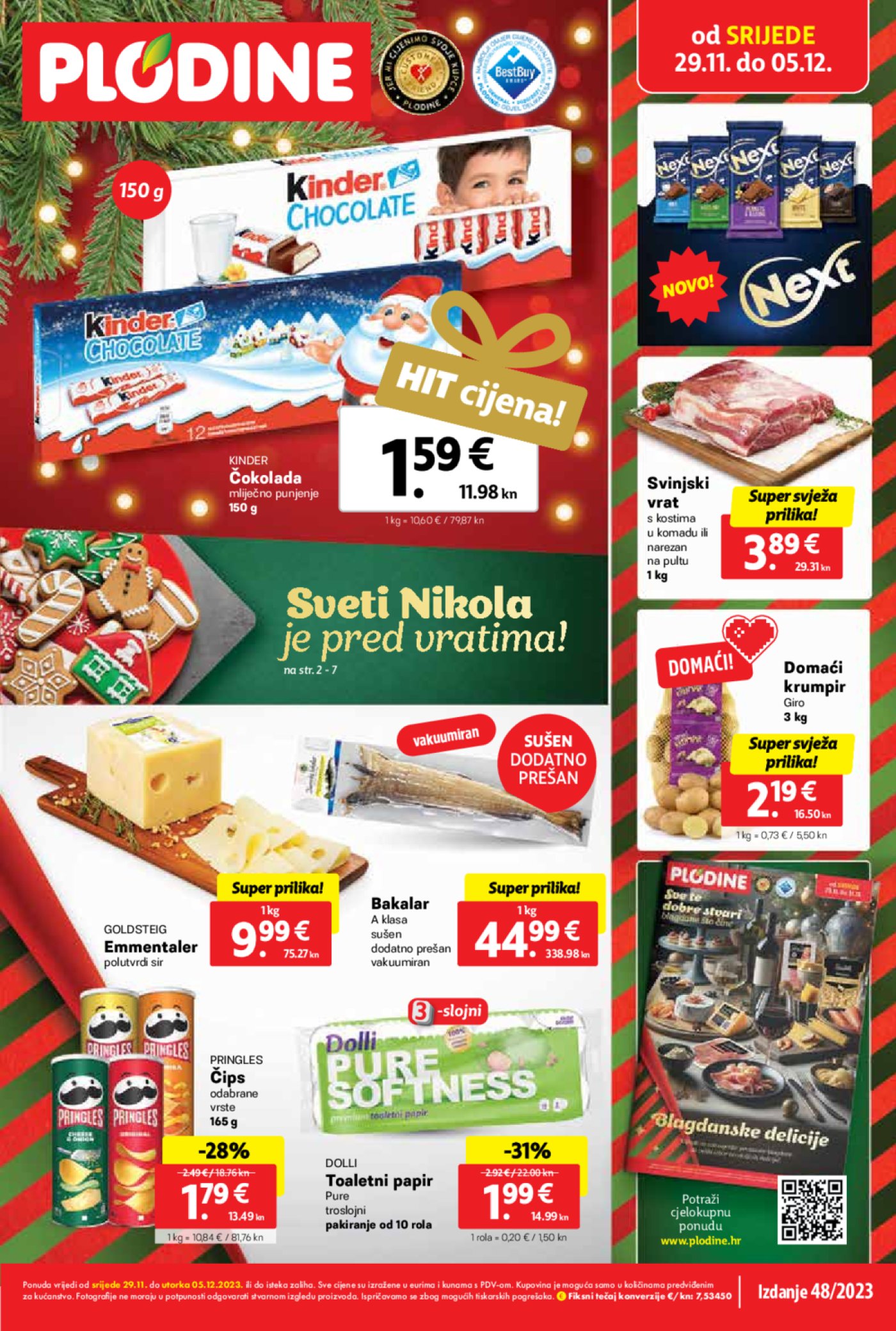 Plodine katalog Akcija 29.11.-05.12.2023.