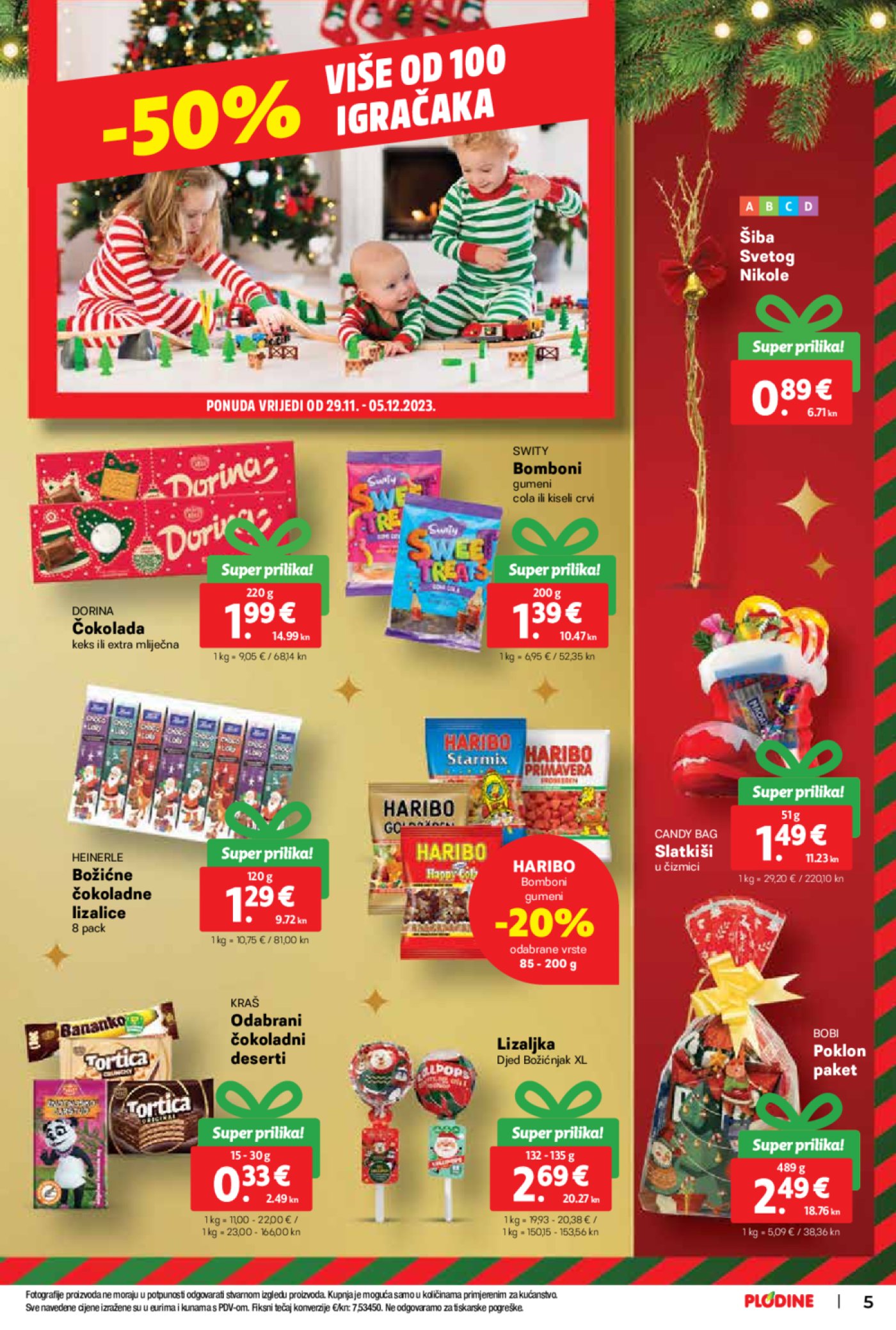 Plodine katalog Akcija 29.11.-05.12.2023.