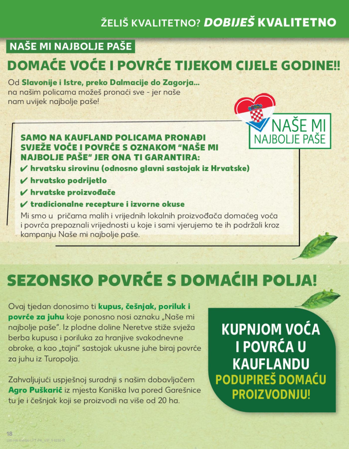 Kaufland katalog Akcija 07.02.-13.02.2024. Odabrane poslovnice