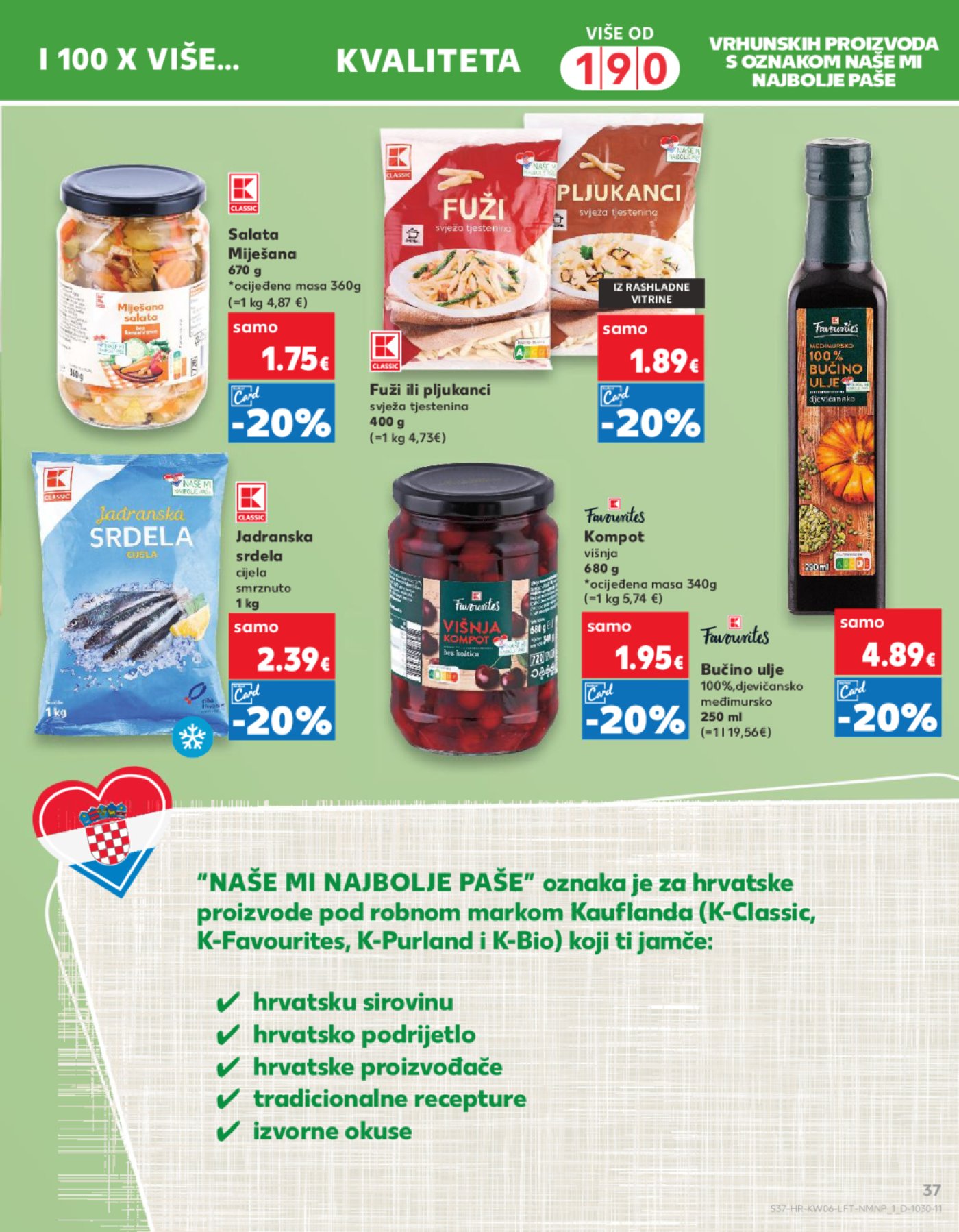 Kaufland katalog Akcija 07.02.-13.02.2024. Odabrane poslovnice