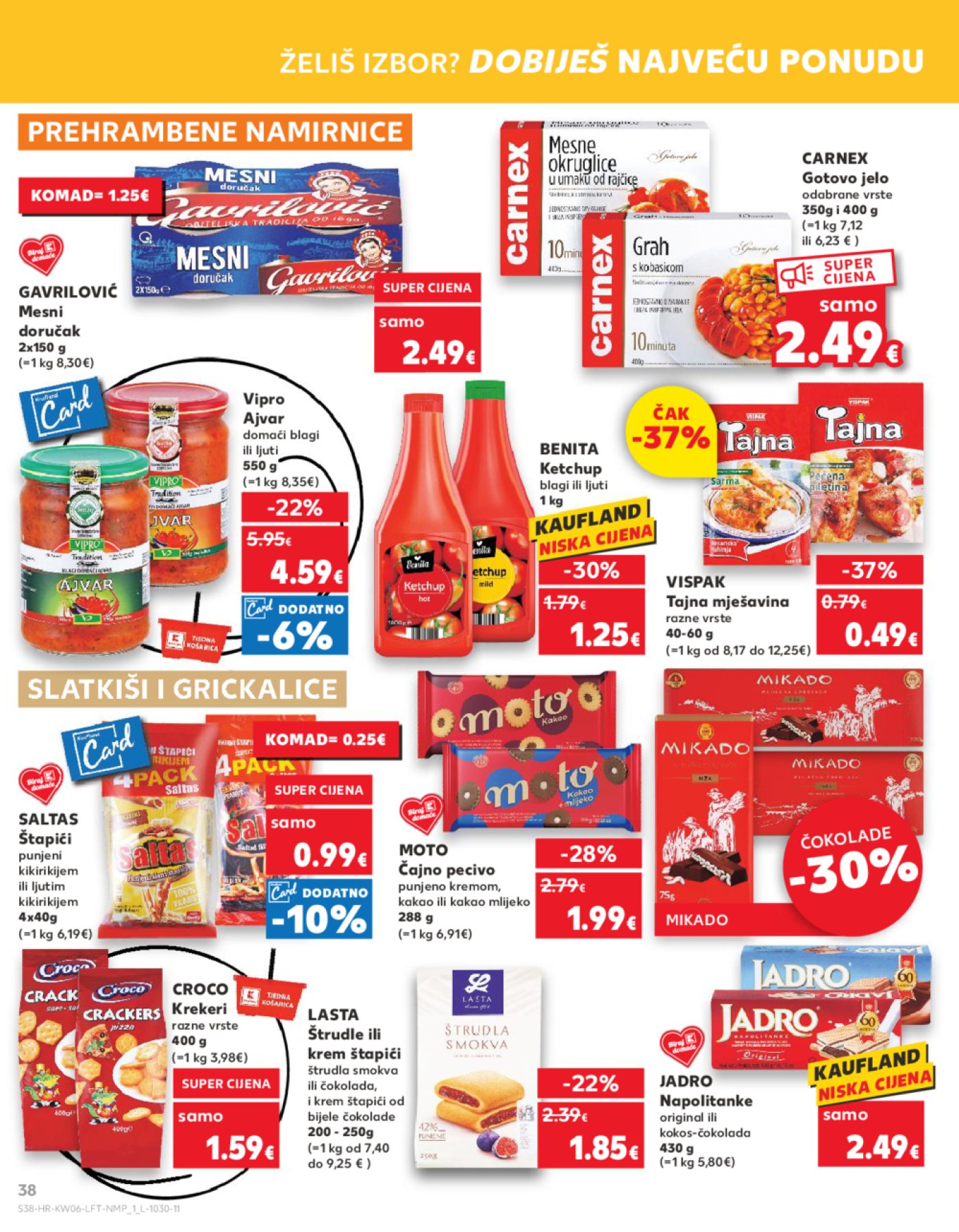 Kaufland katalog Akcija 07.02.-13.02.2024. Odabrane poslovnice