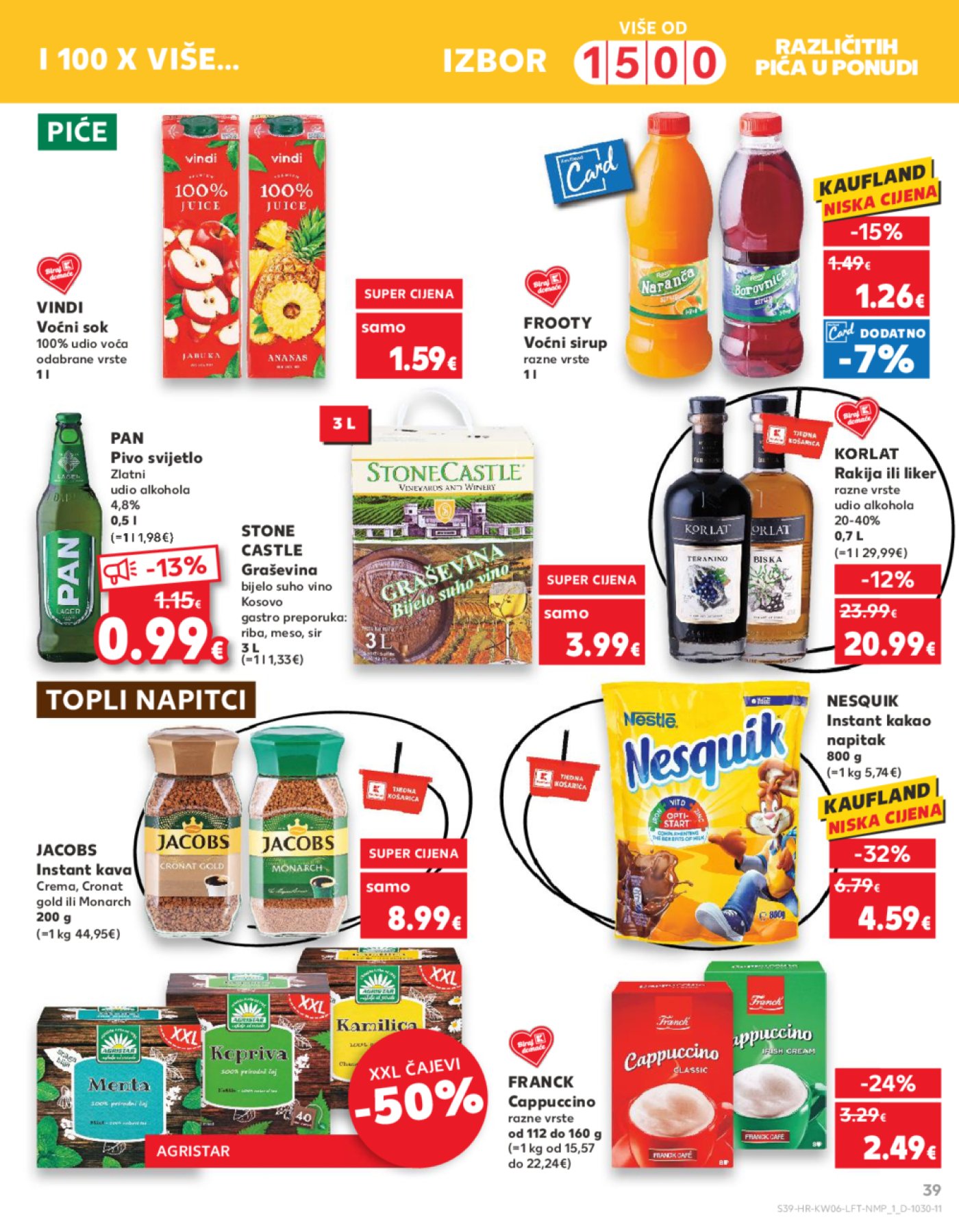 Kaufland katalog Akcija 07.02.-13.02.2024. Odabrane poslovnice