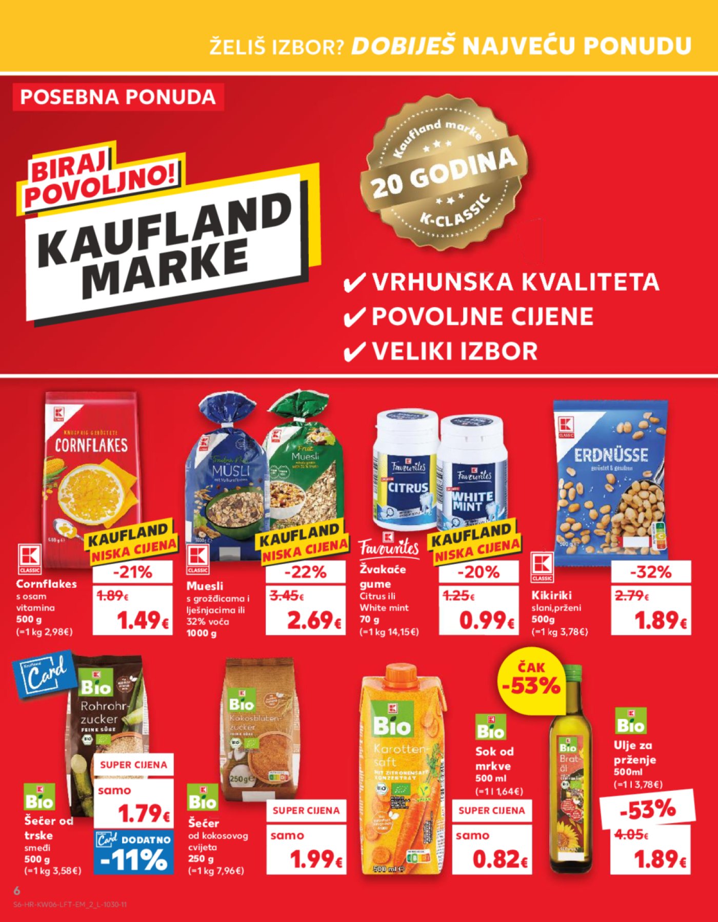 Kaufland katalog Akcija 07.02.-13.02.2024. Odabrane poslovnice