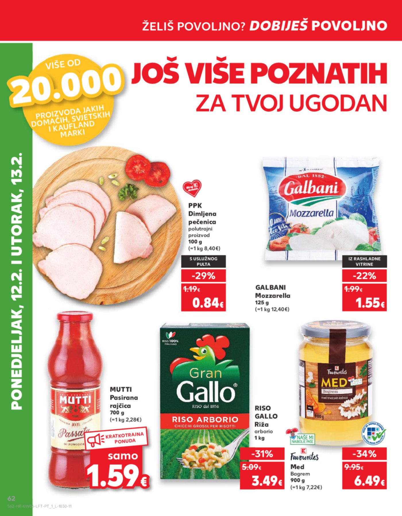 Kaufland katalog Akcija 07.02.-13.02.2024. Odabrane poslovnice