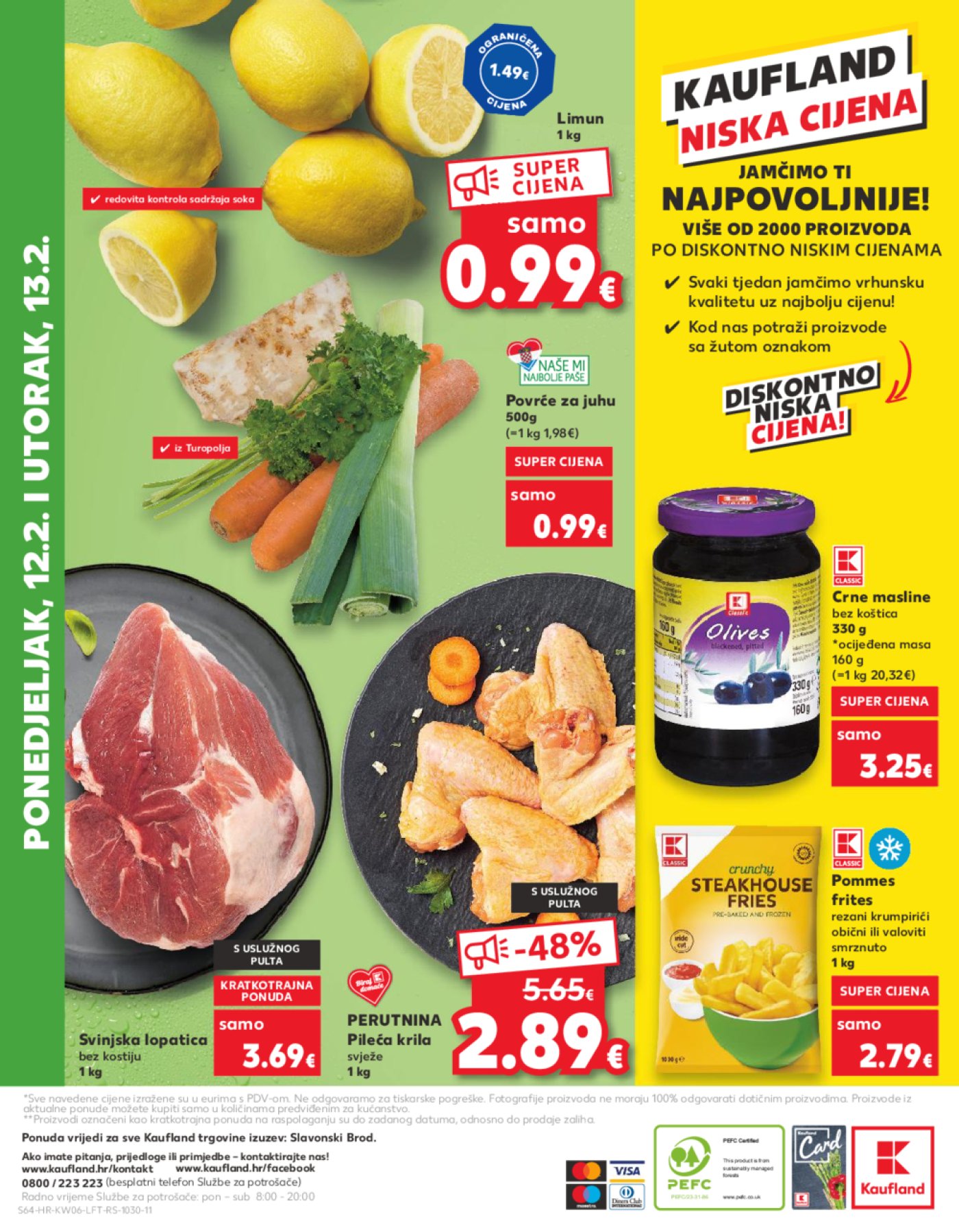 Kaufland katalog Akcija 07.02.-13.02.2024. Odabrane poslovnice