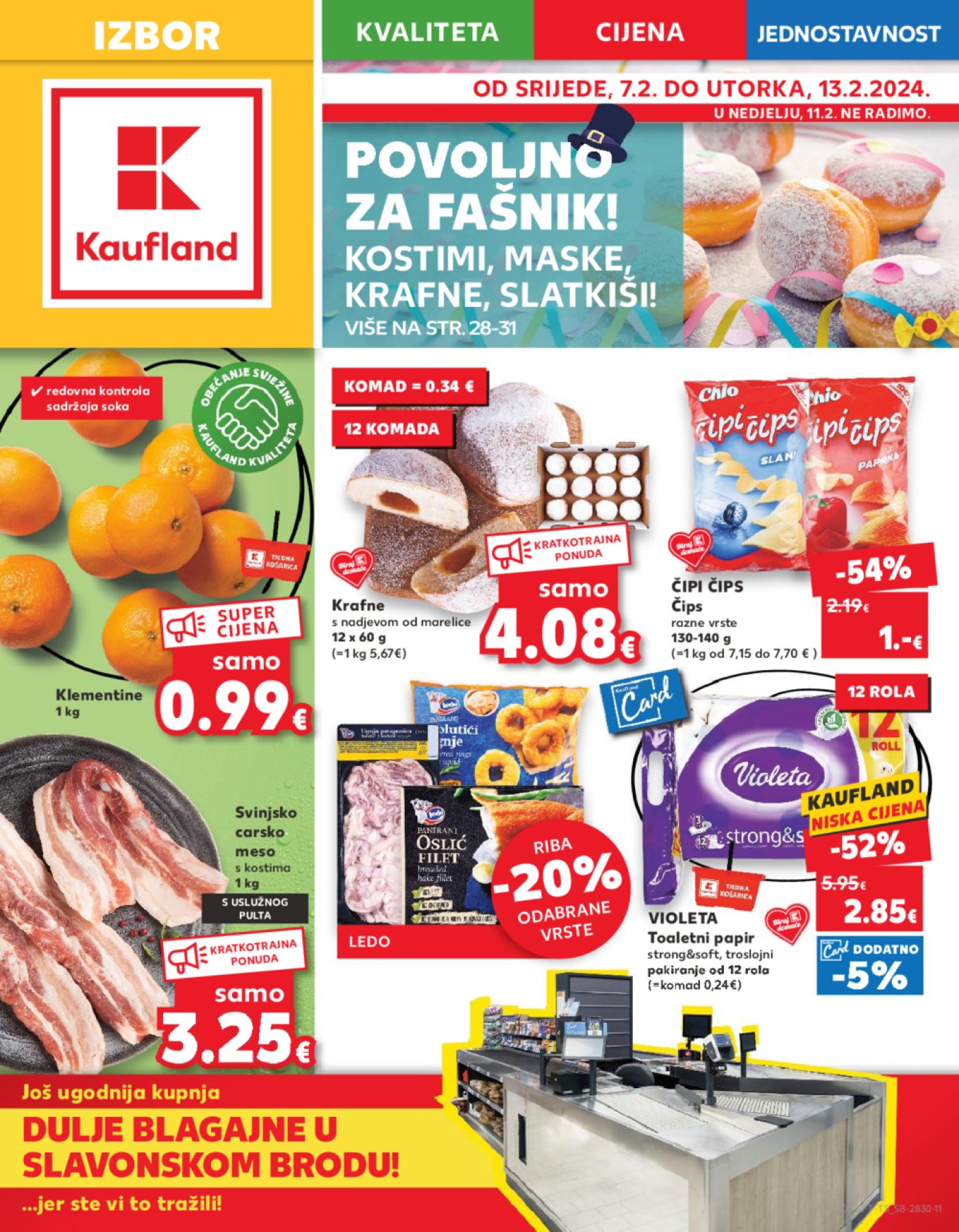 Kaufland katalog Akcija 07.02.-13.02.2024. Slavonski Brod