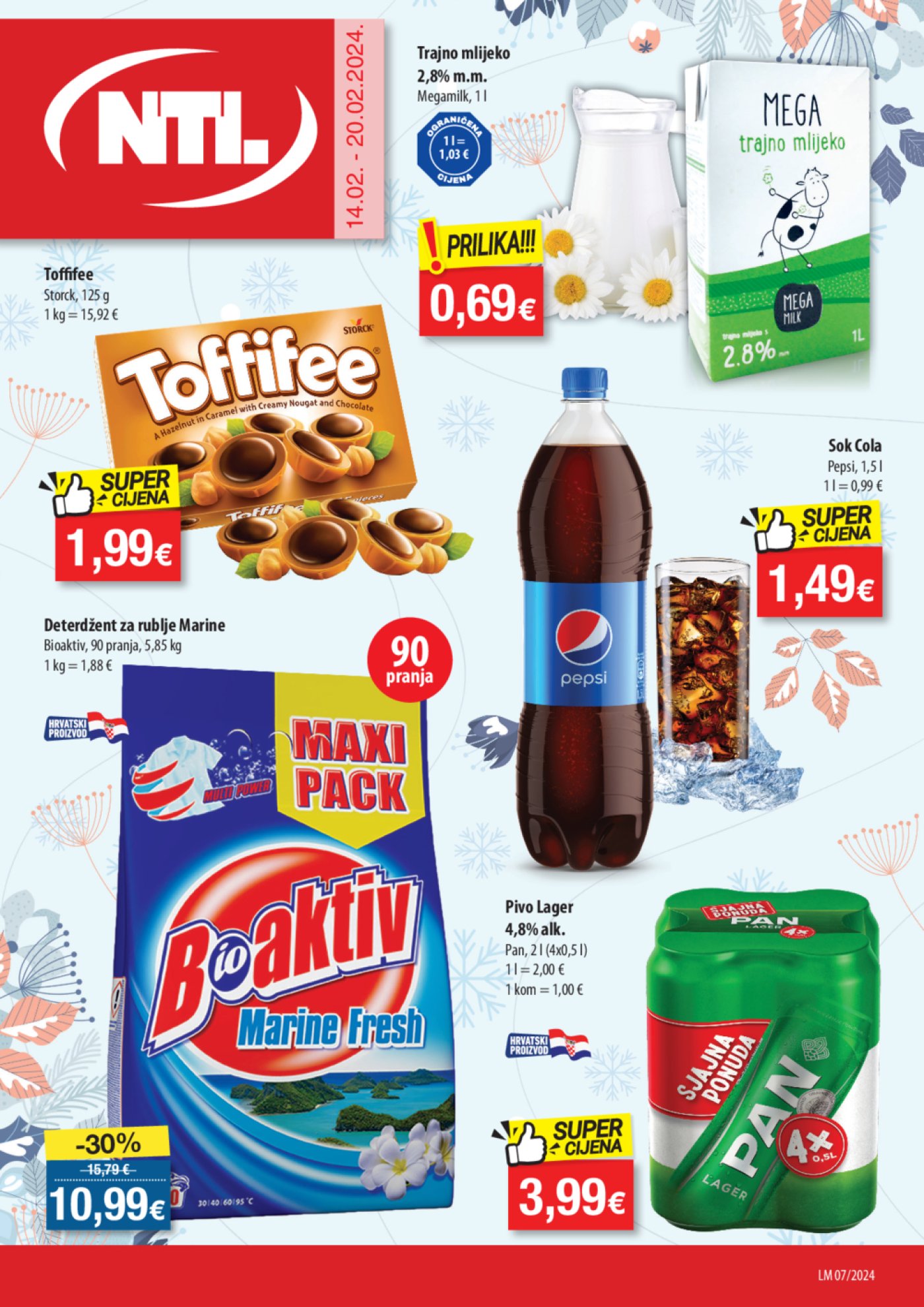 NTL katalog Akcija 14.02.-20.02.2024. Soblinec, Duga Resa, Krapina, Sesvete, Varaždin, Vidovec