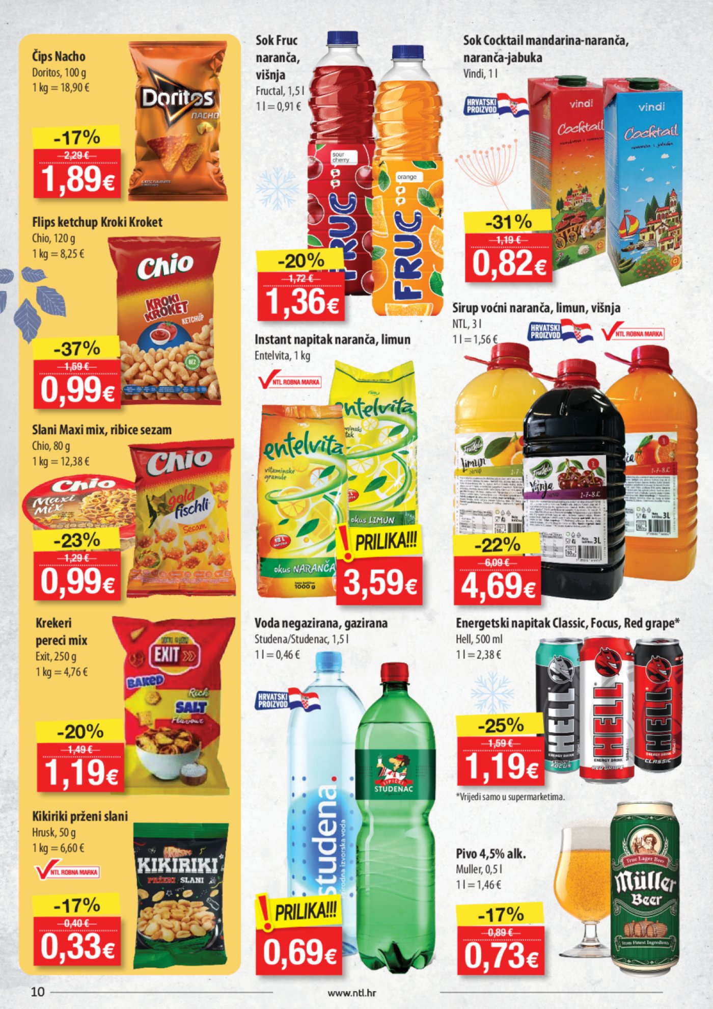 NTL katalog Akcija 14.02.-20.02.2024. Soblinec, Duga Resa, Krapina, Sesvete, Varaždin, Vidovec