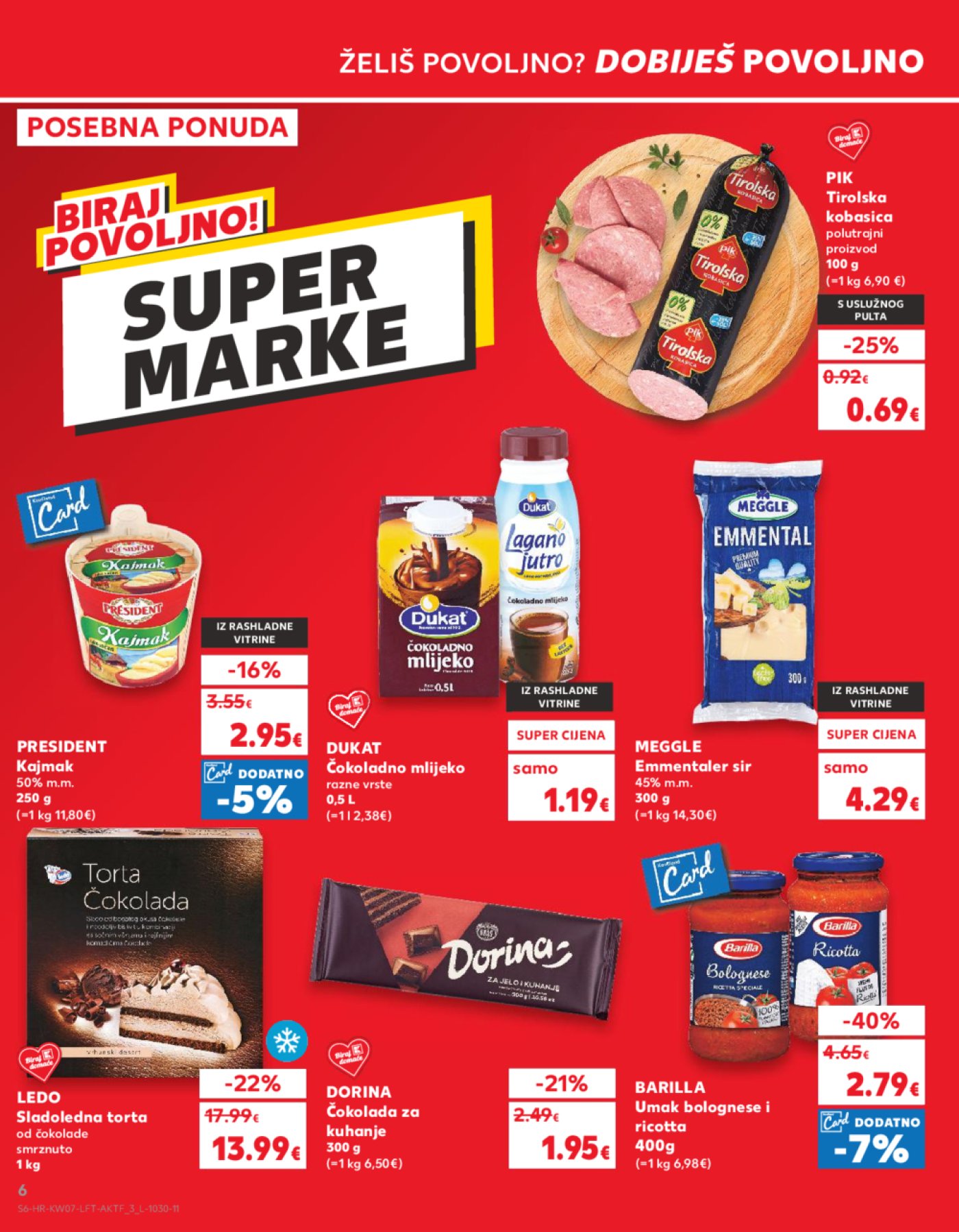 Kaufland katalog Akcija 14.02.-20.02.2024. Osijek