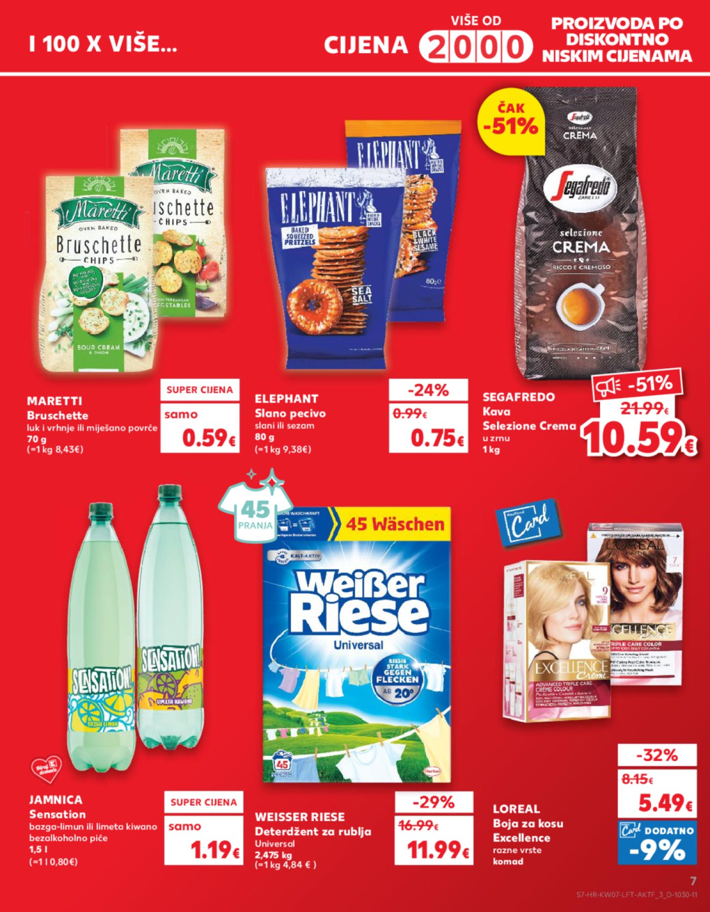 Kaufland katalog Akcija 14.02.-20.02.2024. Osijek