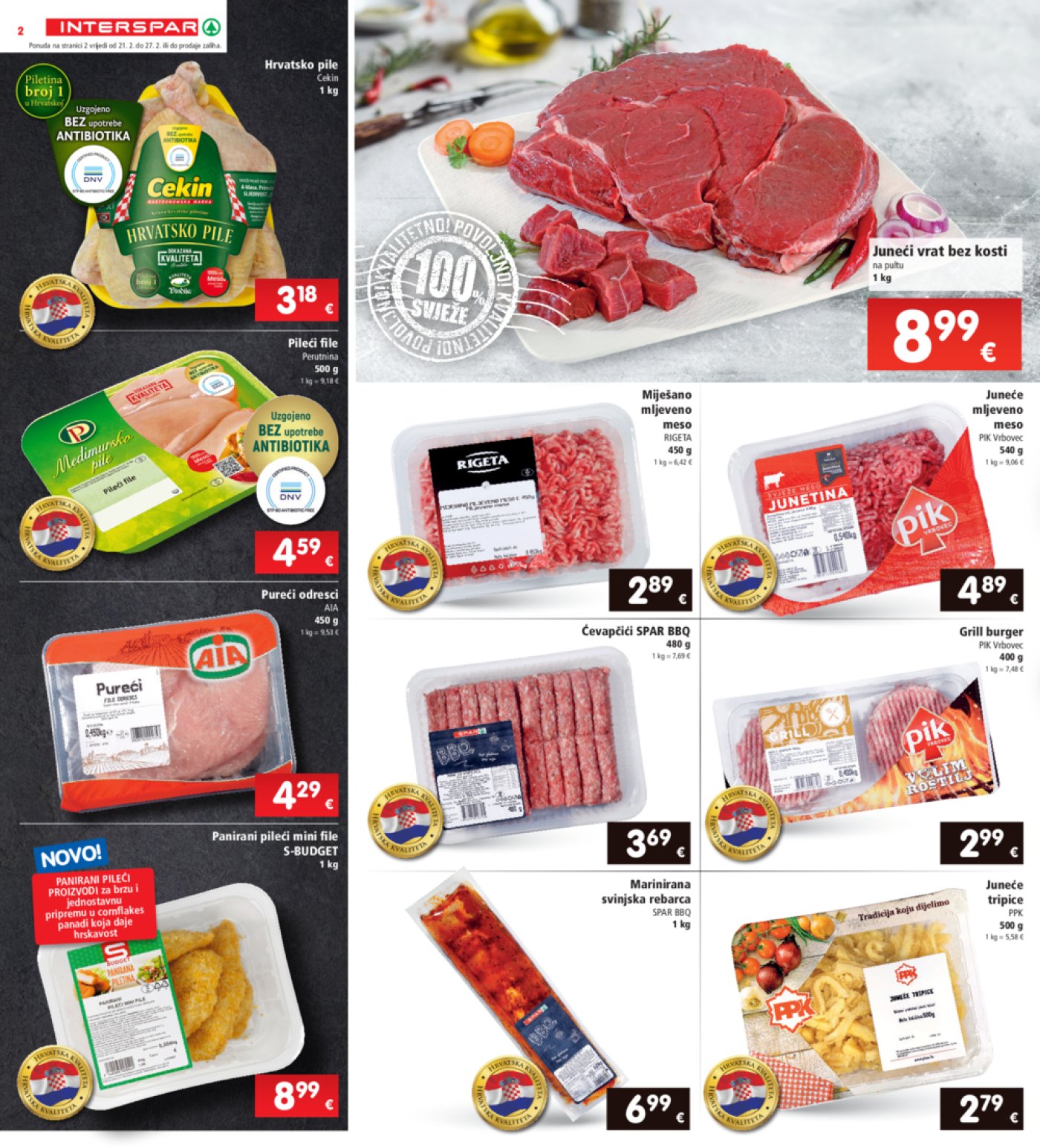 INTERSPAR katalog Akcija 21.02. - 27.02.2024.