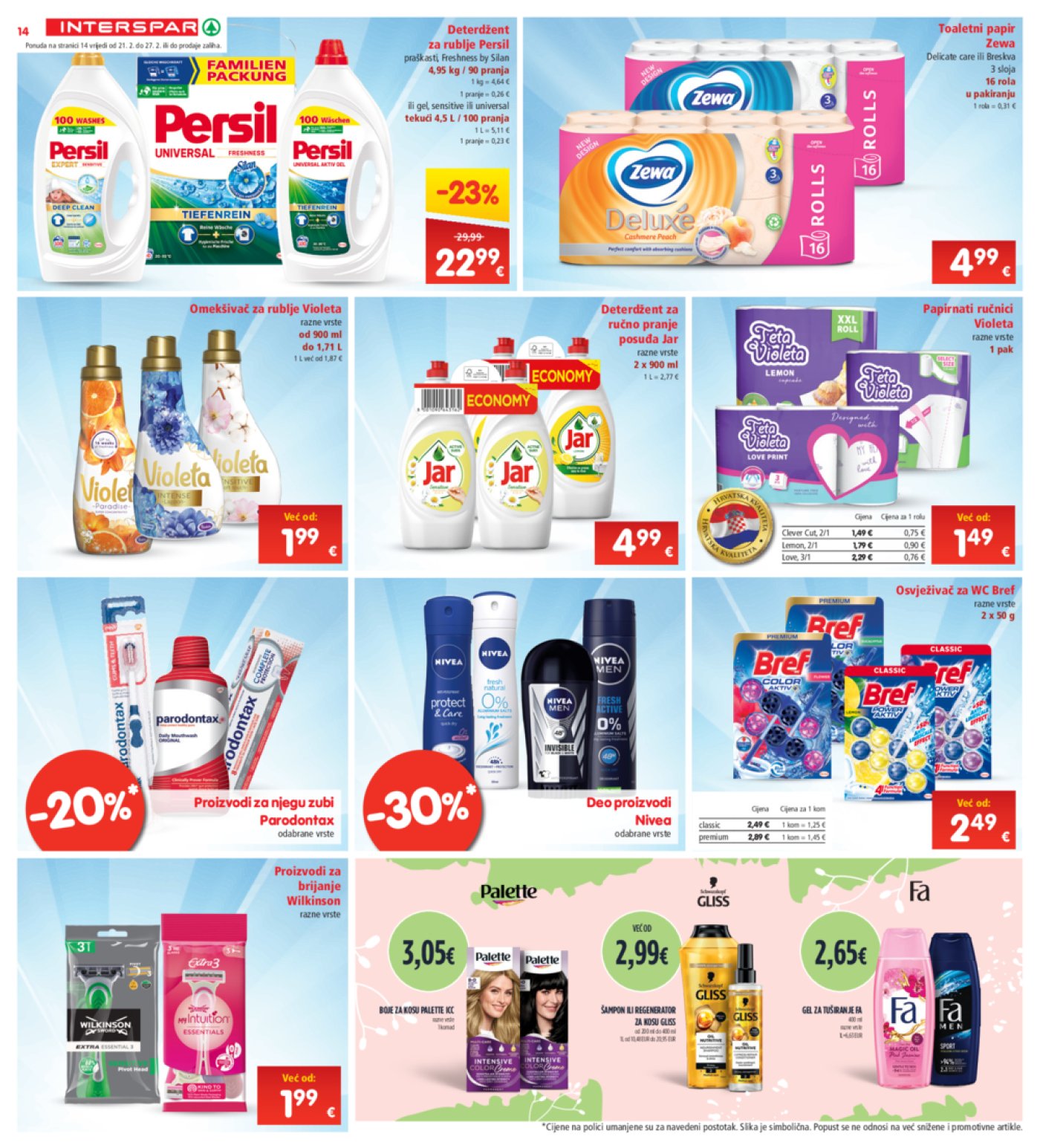 INTERSPAR katalog Akcija 21.02. - 27.02.2024.