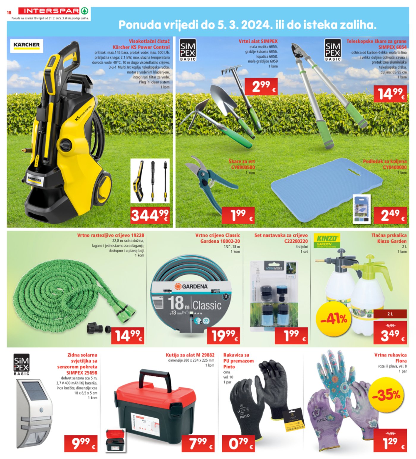 INTERSPAR katalog Akcija 21.02. - 27.02.2024.